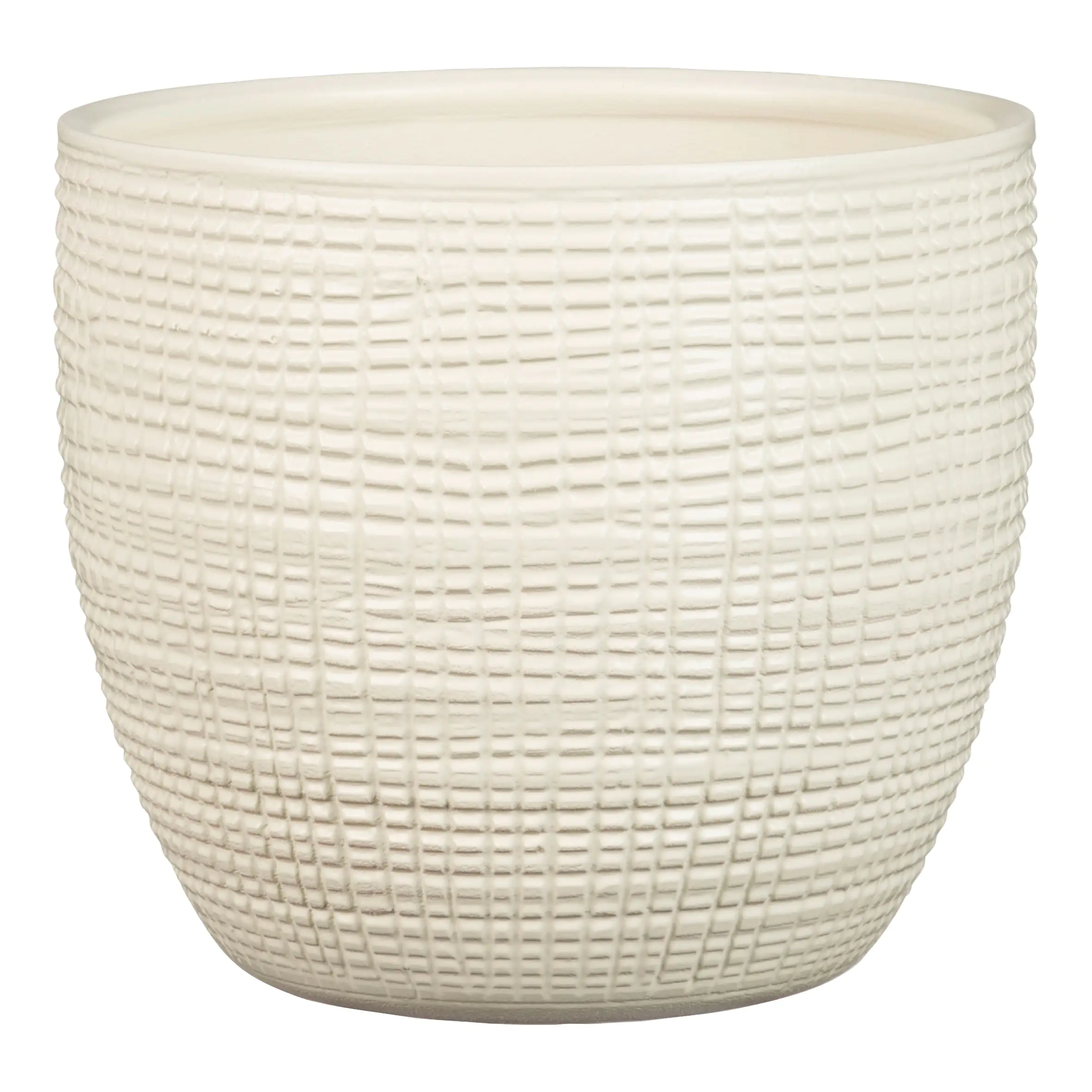 Scheurich Übertopf Serie 866 Ø 14 x 12,2 cm creme