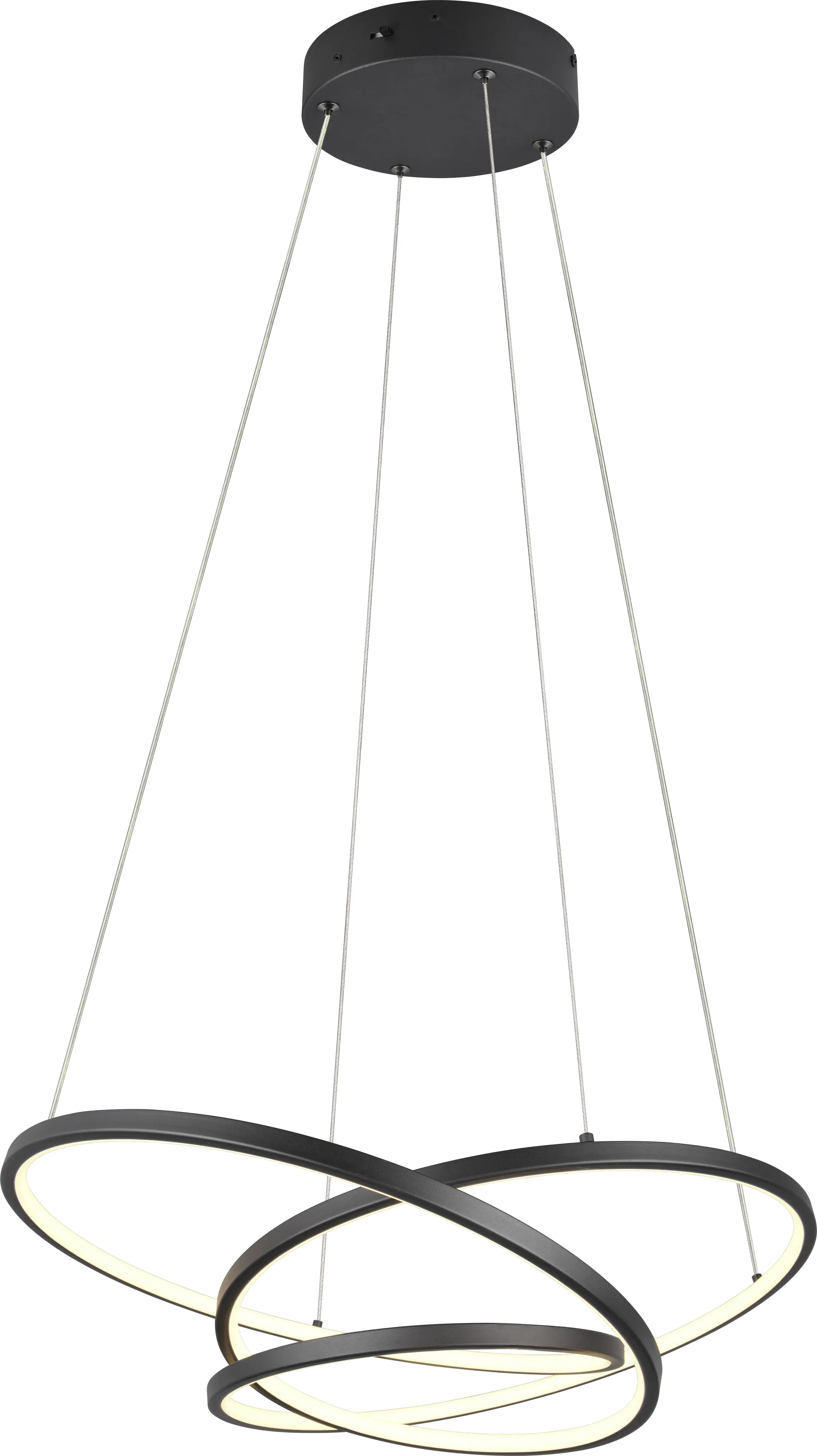 Trio Leuchten LED Pendelleuchte Darvin 34W warmweiß-neutralweiß