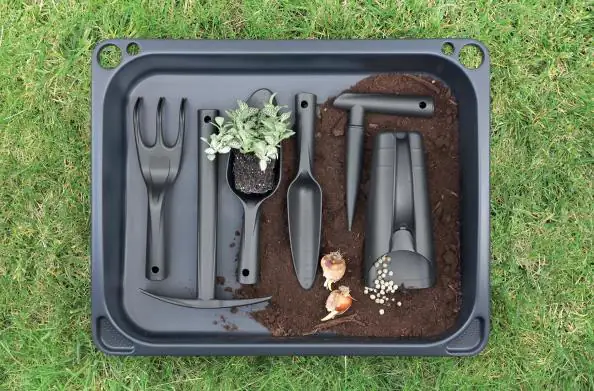 Prosperplast Mini-Gewächshaus-Set Respana 57,6 x 46 x 19 cm