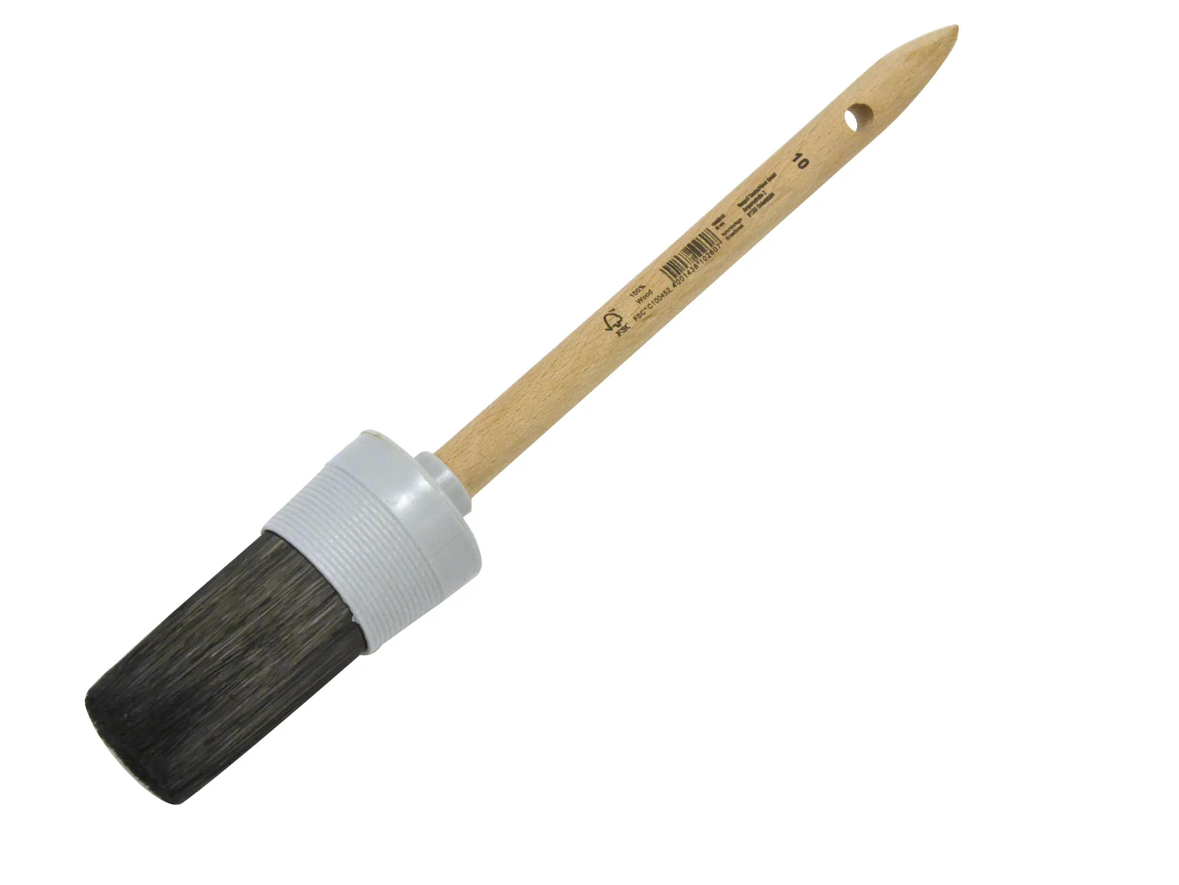 Nespoli Ringpinsel Gr.10 Ø 40 mm, schwarz