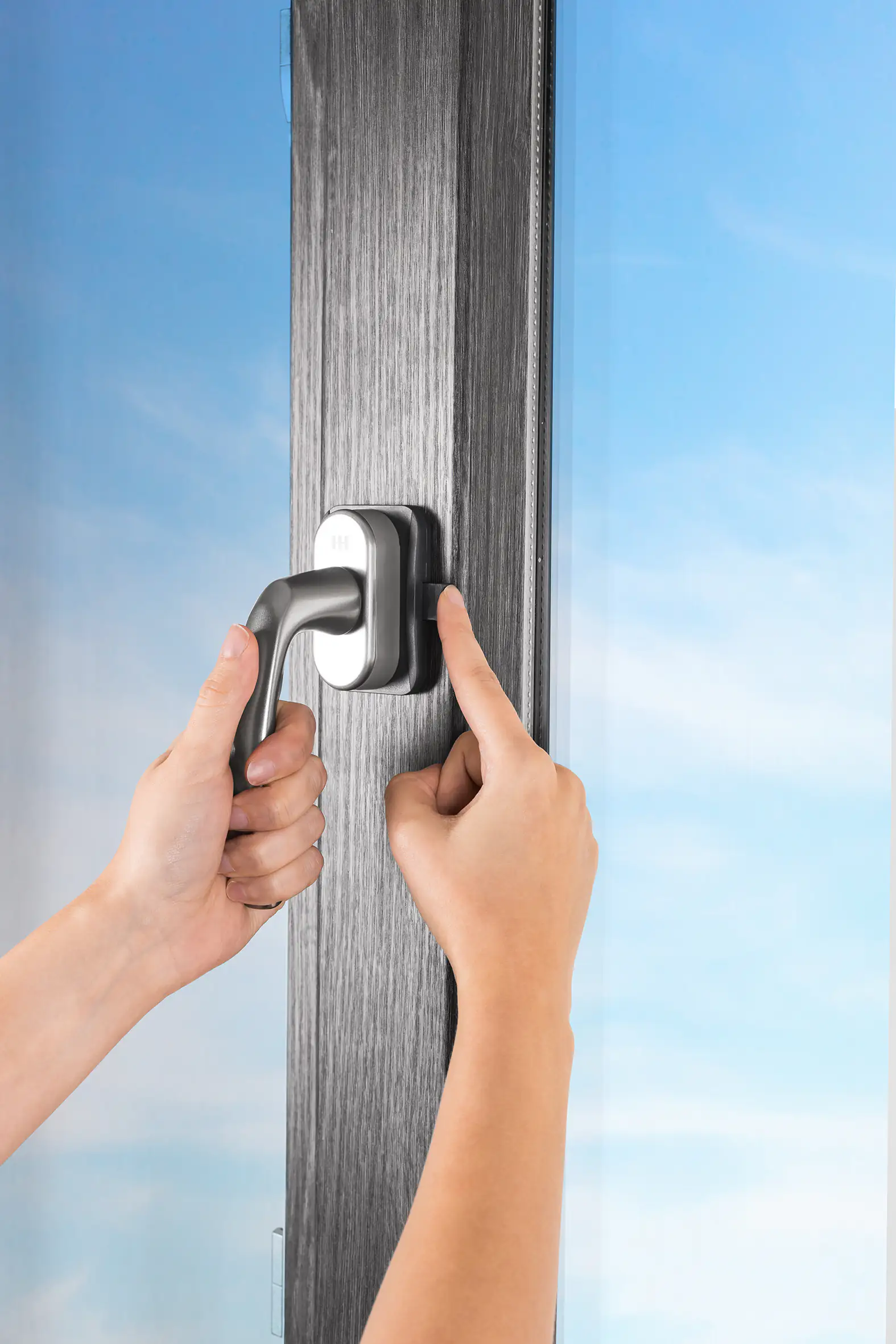 Reer Fenstersicherung WinLock anthrazit
