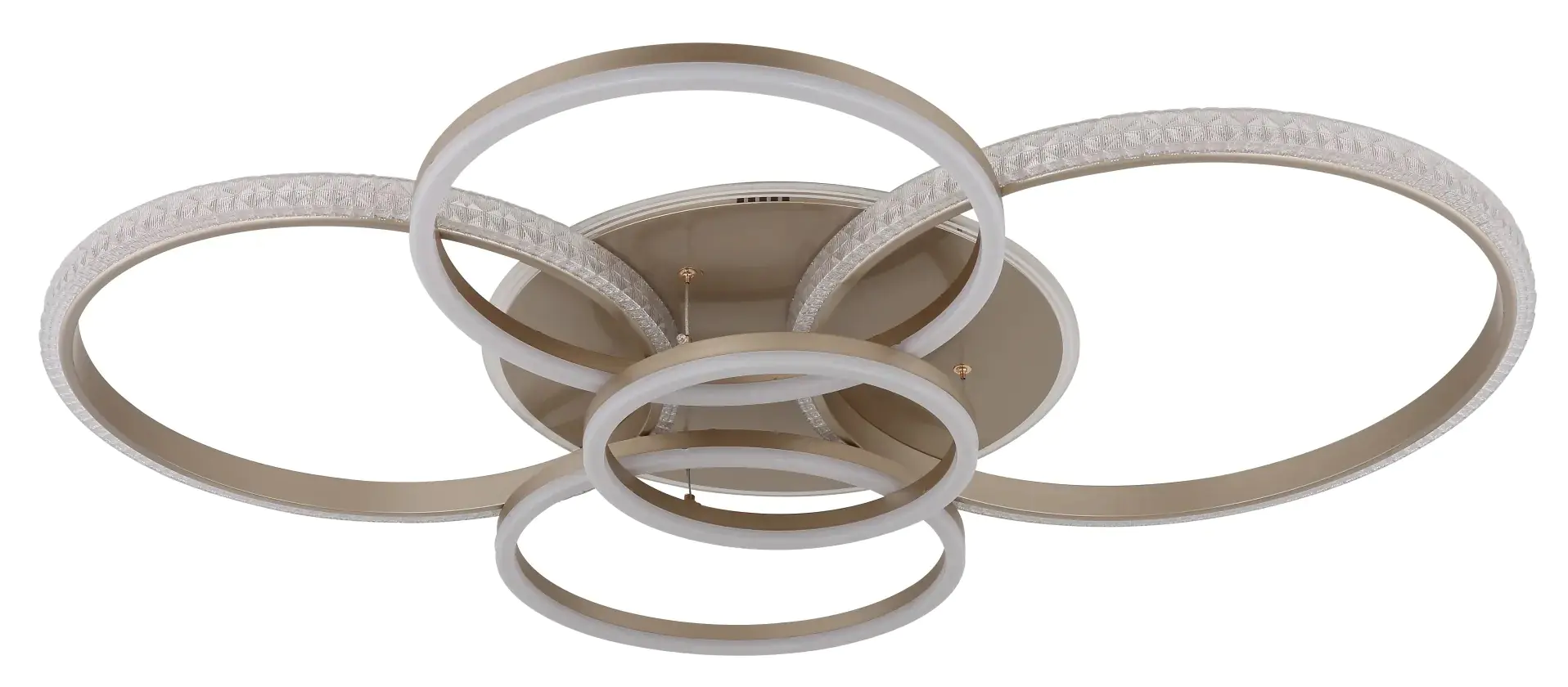 Globo LED Deckenleuchte Lorelei champagnerfarben