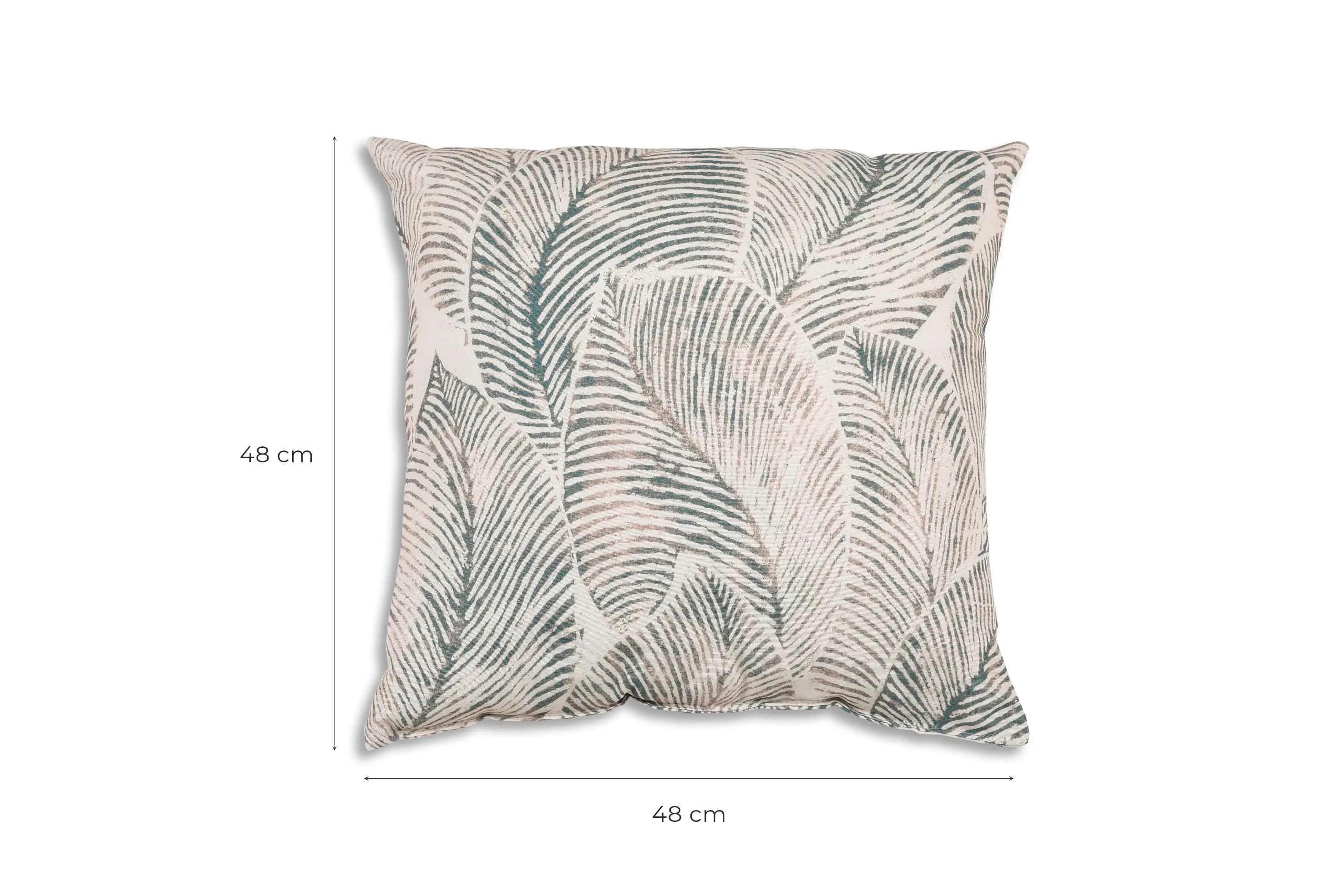 GO-DE Dekokissen Klara beige 48 x 48 cm