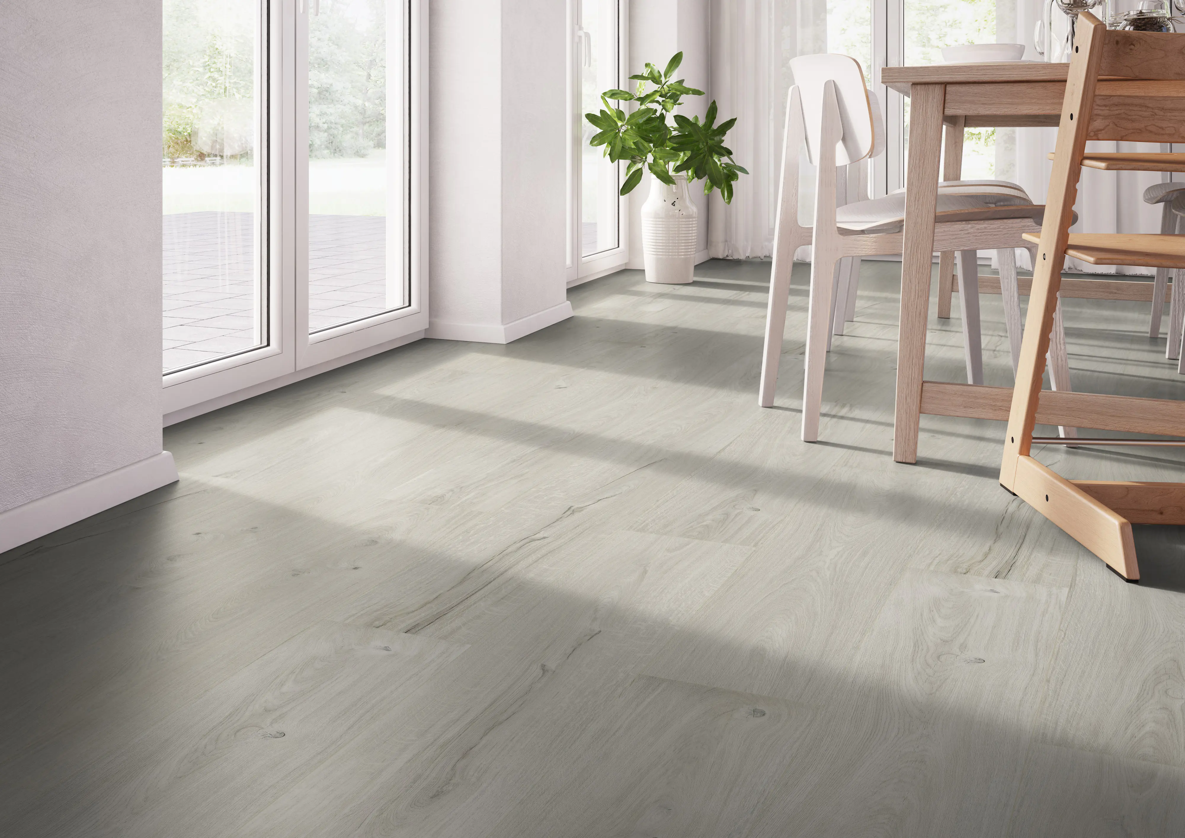Classen Vinylboden Windeck Eiche hell Landhausdiele