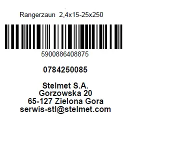 Rangerzaun 250 x 15-25 x 2,4 cm, kesseldruckimprägniert