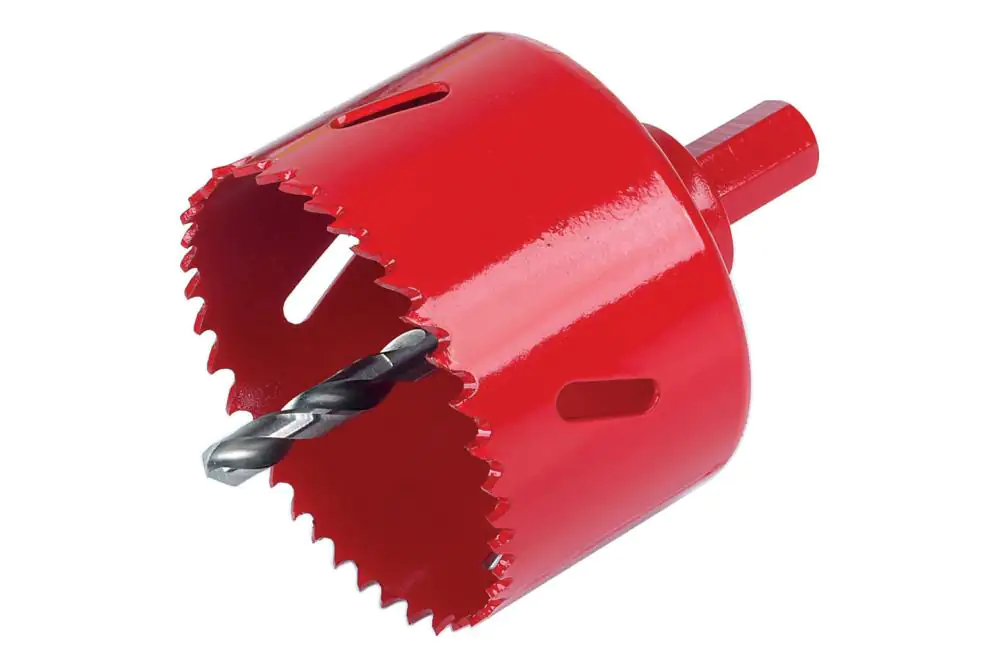 Wolfcraft Lochsäge Ø 20 mm Bimetall inkl. Schaft und Bohrer