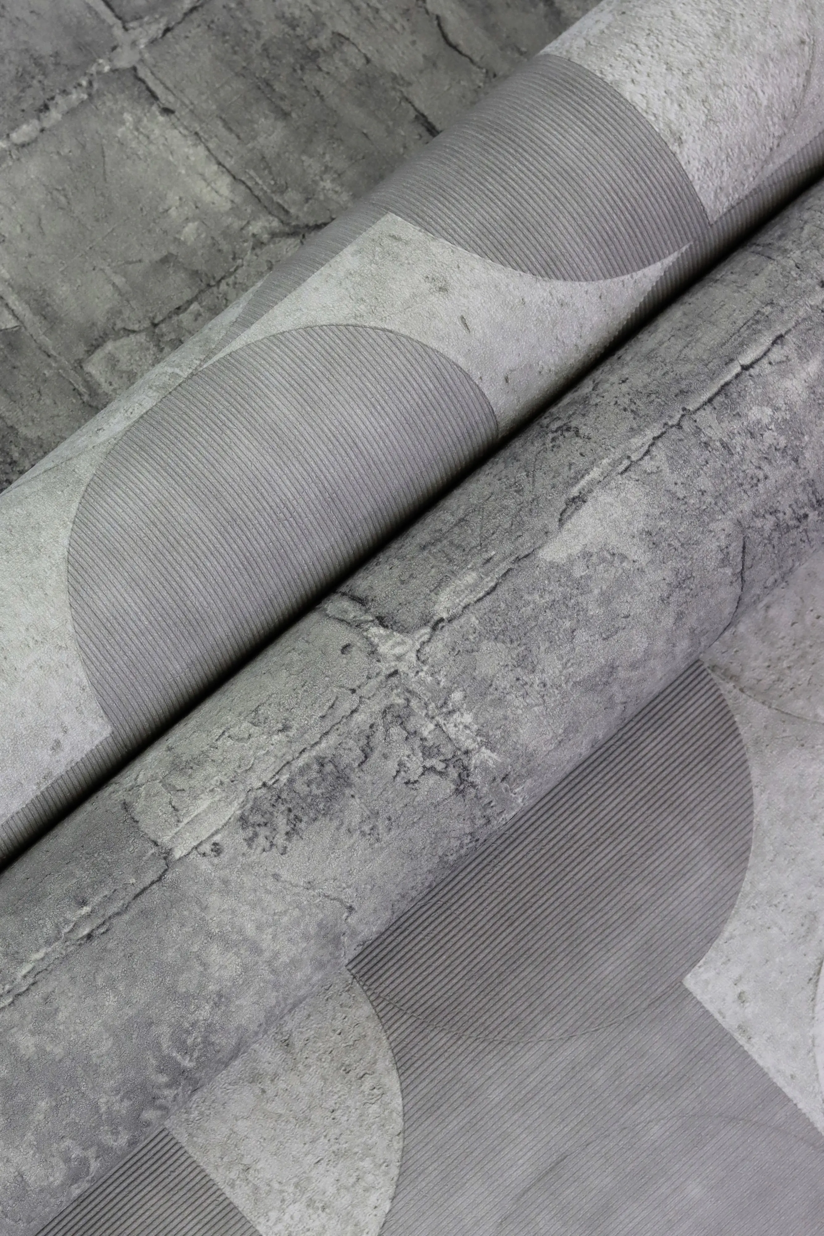 Rasch Vliestapete 520156 Concrete steine grau 10,05x 0,53 m