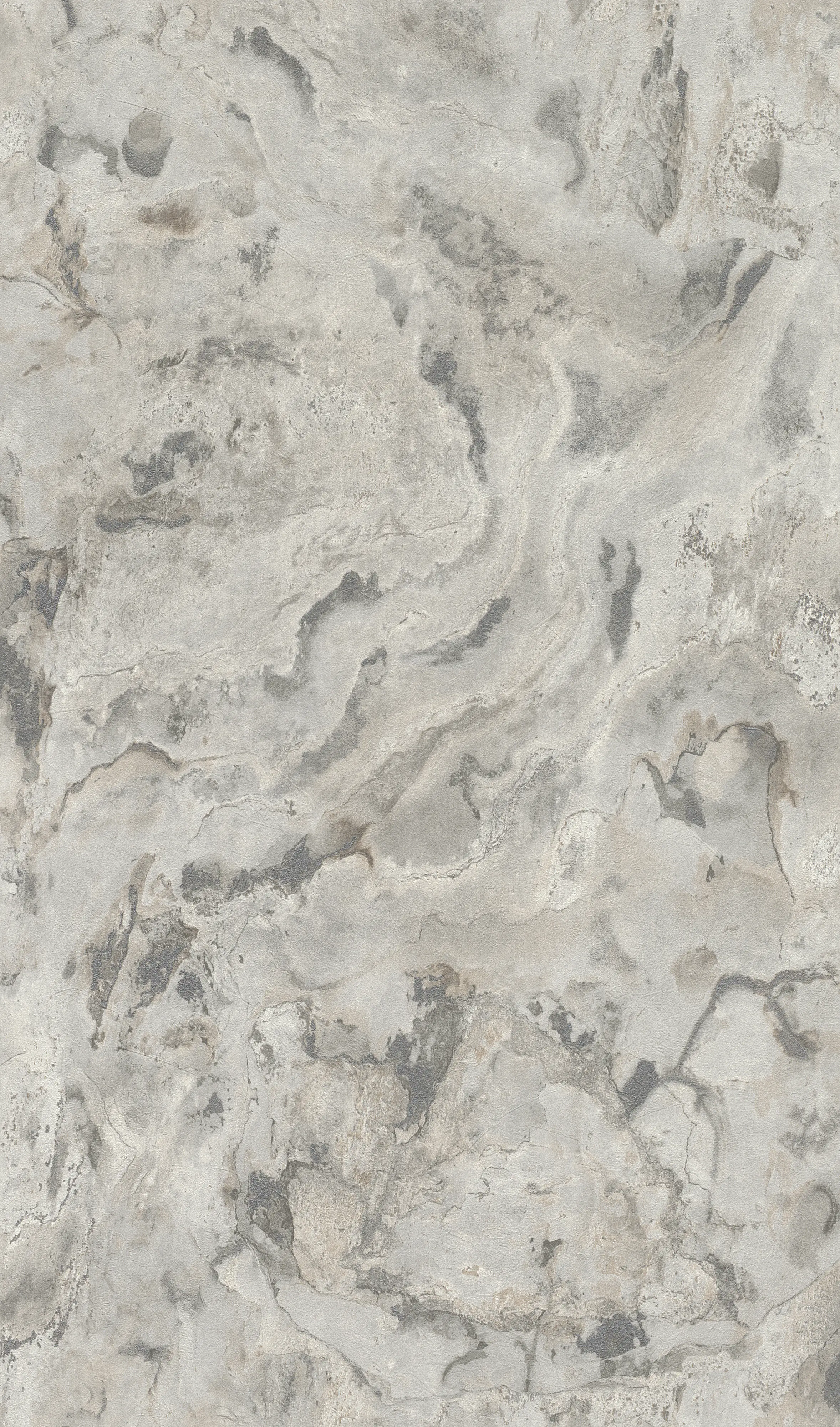 Rasch Vliestapete Steinmaserung grau 10,05 x 0,53 m