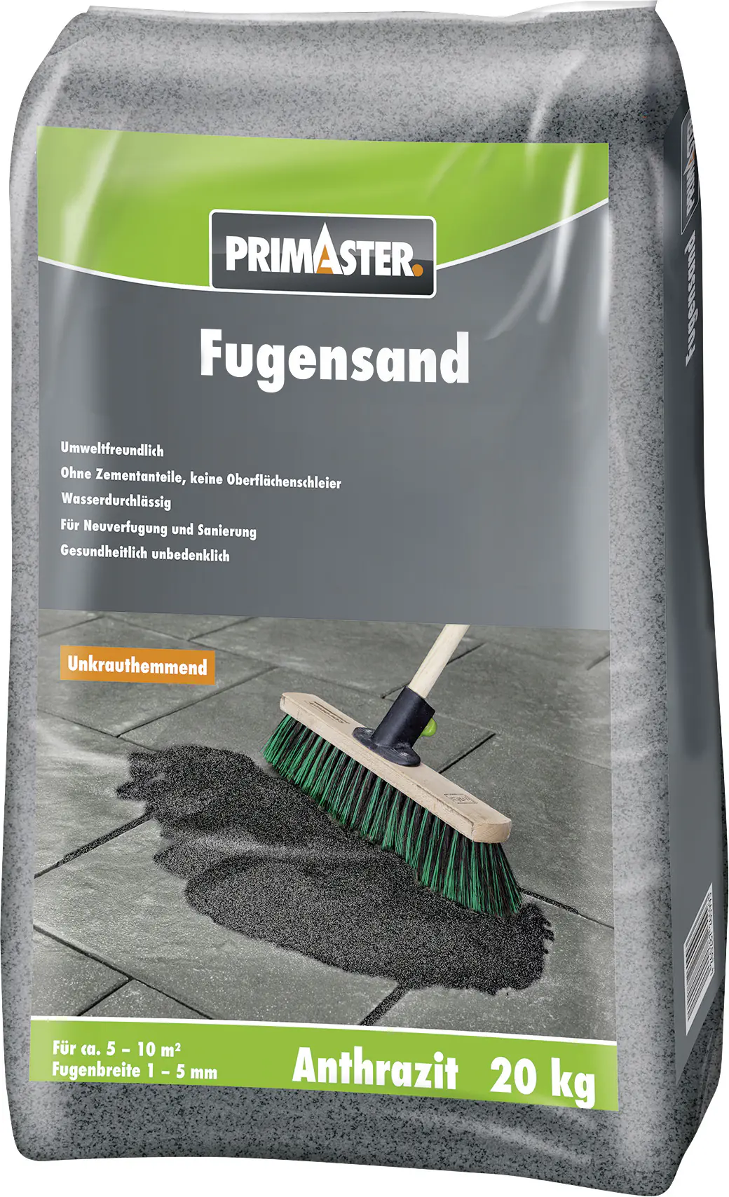 Primaster Fugensand unkrauthemmend 20 kg anthrazit
