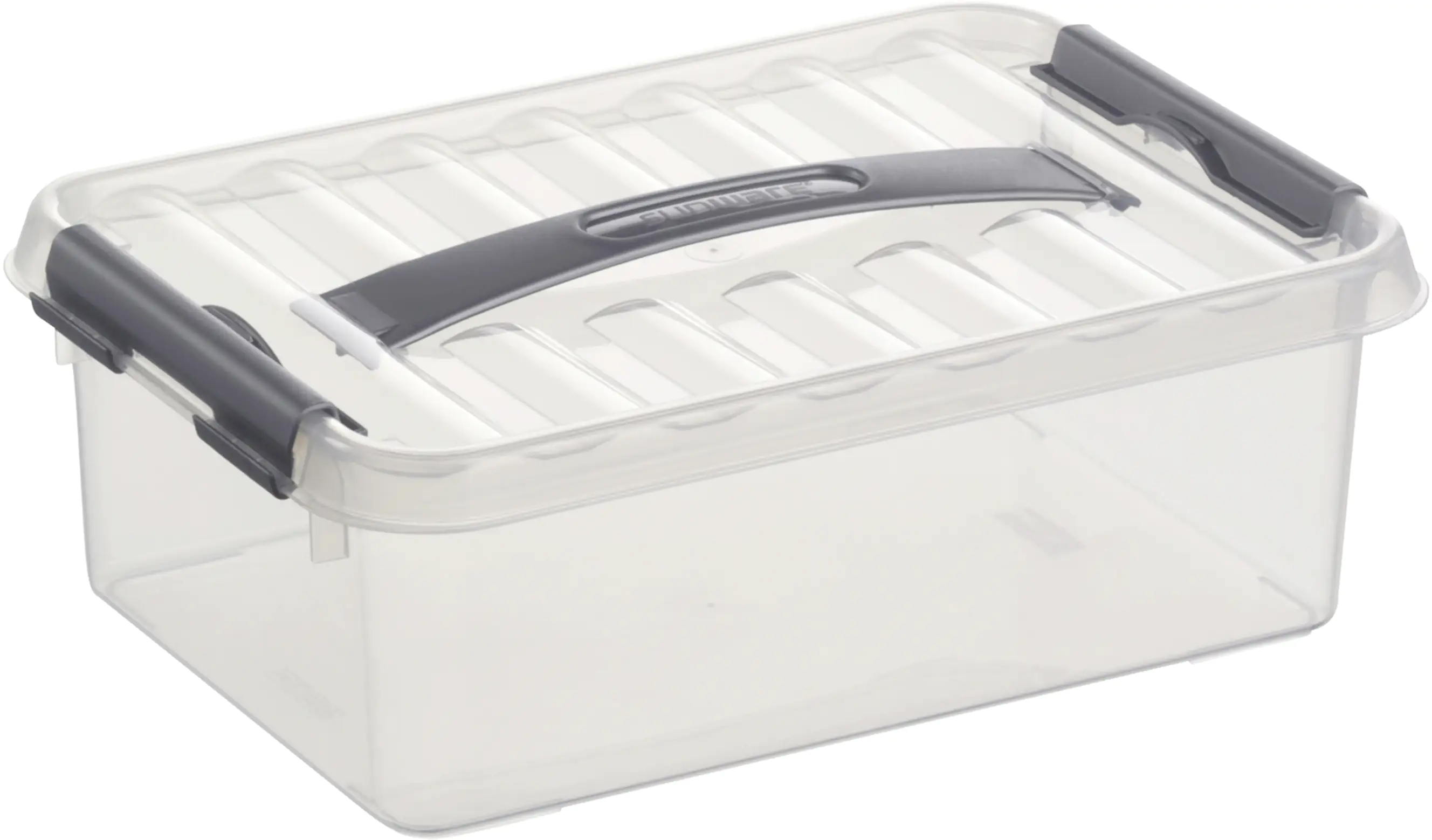 Sunware Aufbewahrungsbox Q-Line mit Deckel 30 x 20 cm 4 L transparent