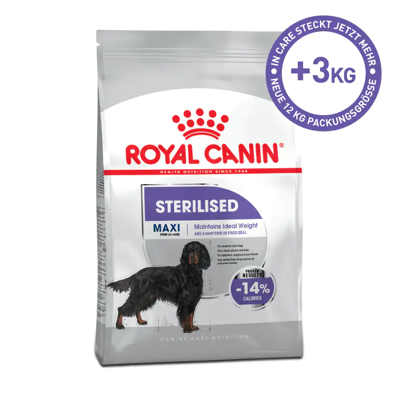 Royal Canin Sterilised Hundetrockenfutter Adult Maxi Light 12 kg Geflügel 