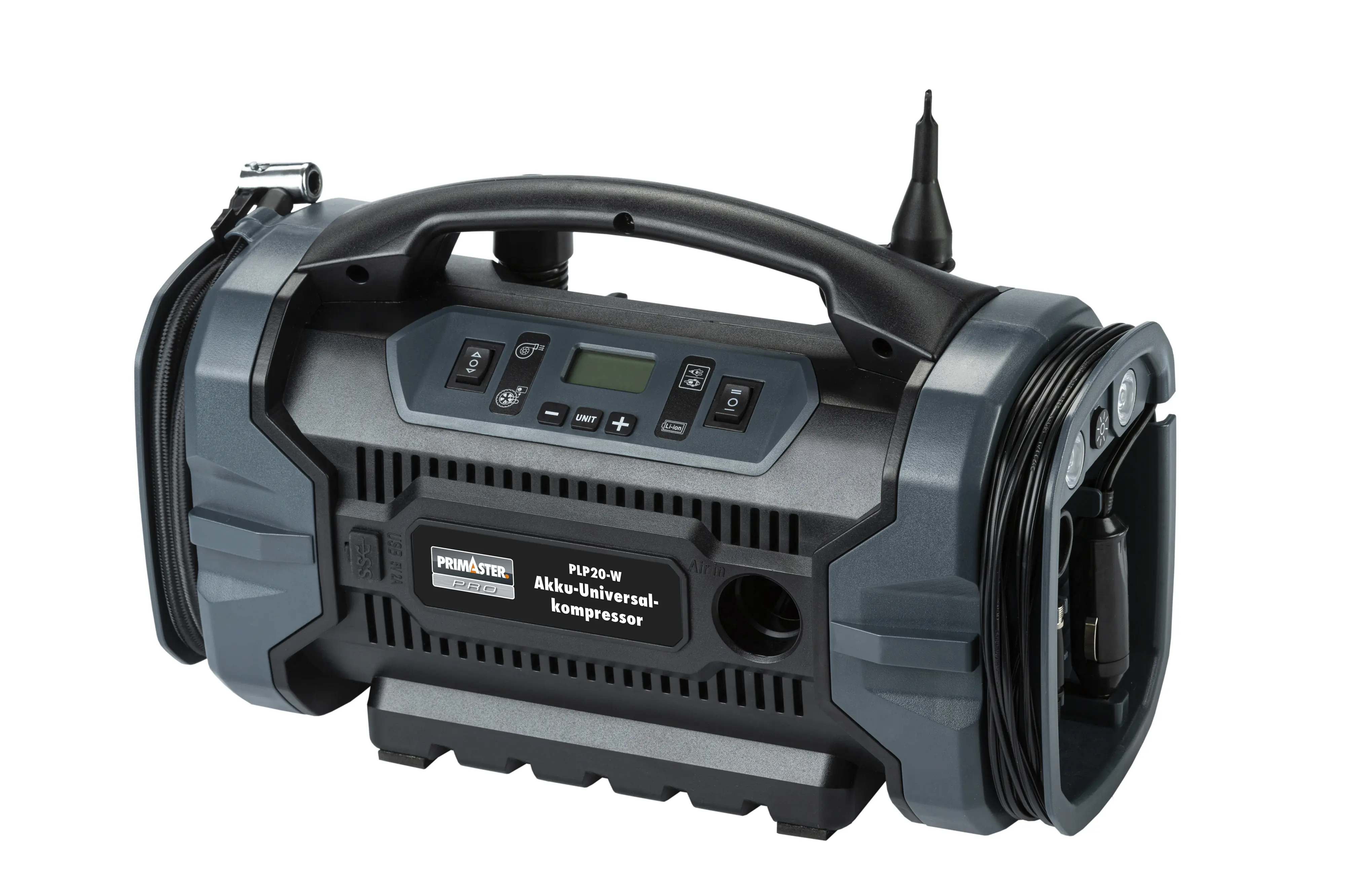 Primaster Pro Akku-Kompressor PLP 20-W 20 V Solo