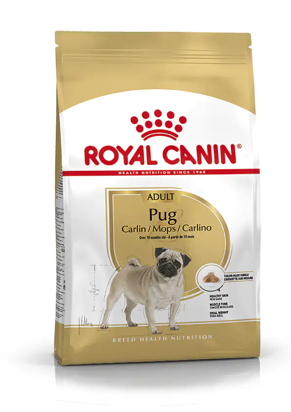 Royal Canin Hundetrockenfutter Adult Mops 1,5 kg Geflügel