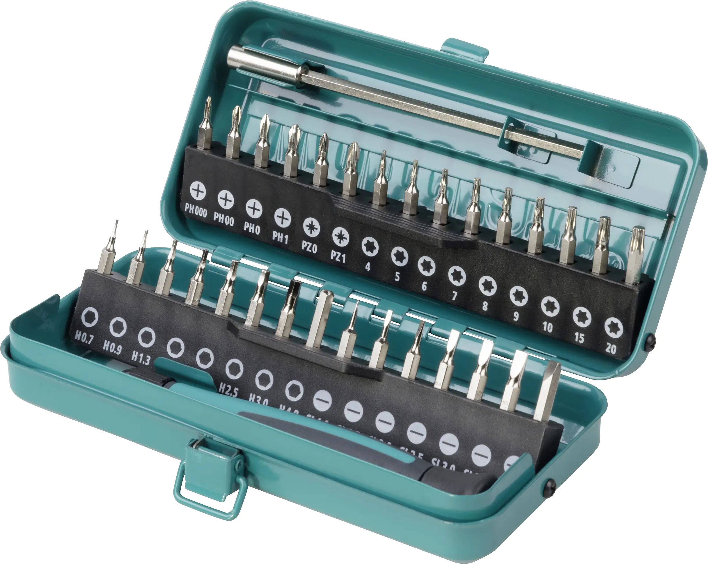 Wolfcraft Hbit-Set Micro 32-teilig Sechskant