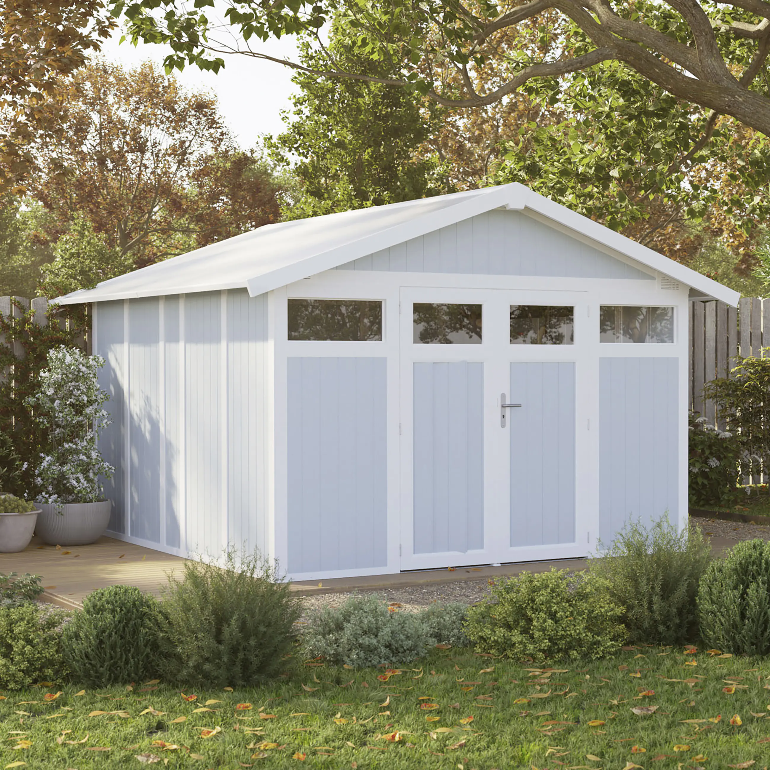 Grosfillex Gartenhaus Utility V 11 370 x 407 cm (inkl. Dachüberstand)