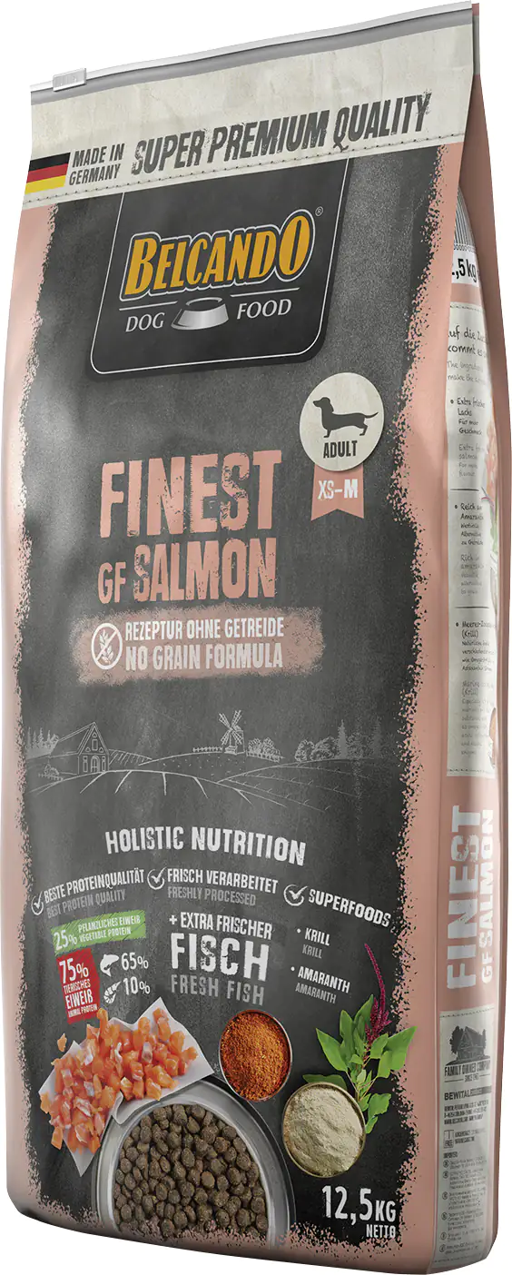 Belcando Findest GF Hundetrockenfutter Adult 12,5 kg Lachs