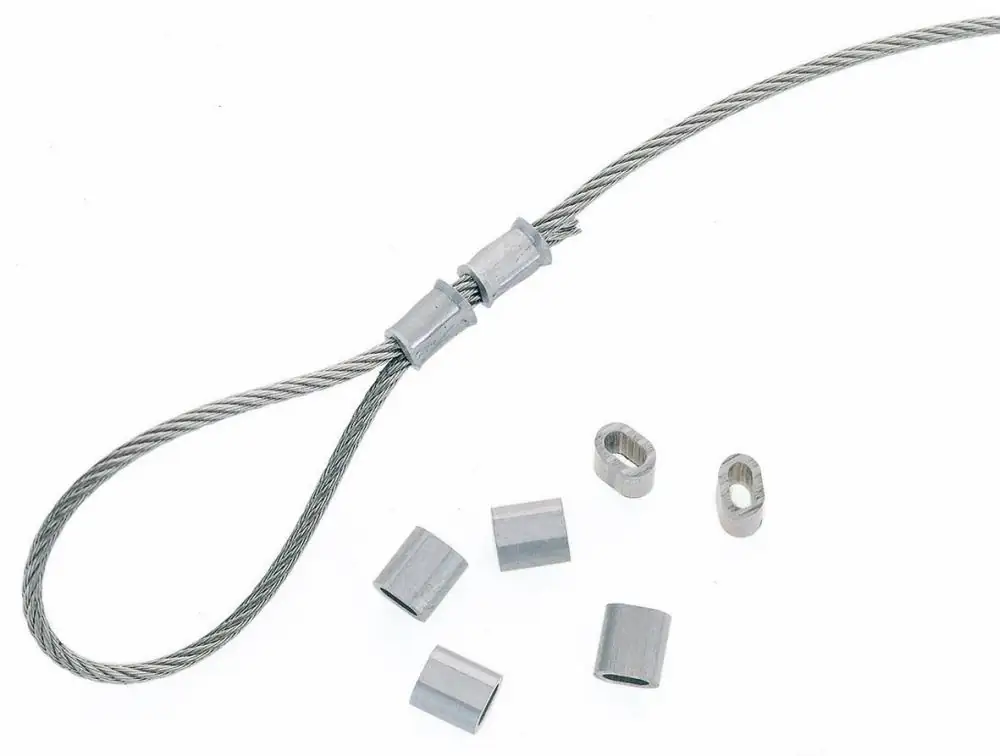 Conacord Seilpressklemmen für Seile bis 2 mm