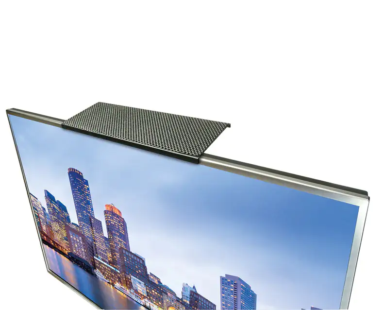 Schwaiger TV Ablageaufsatz 18 Zoll belastbar bis 9 kg, schwarz