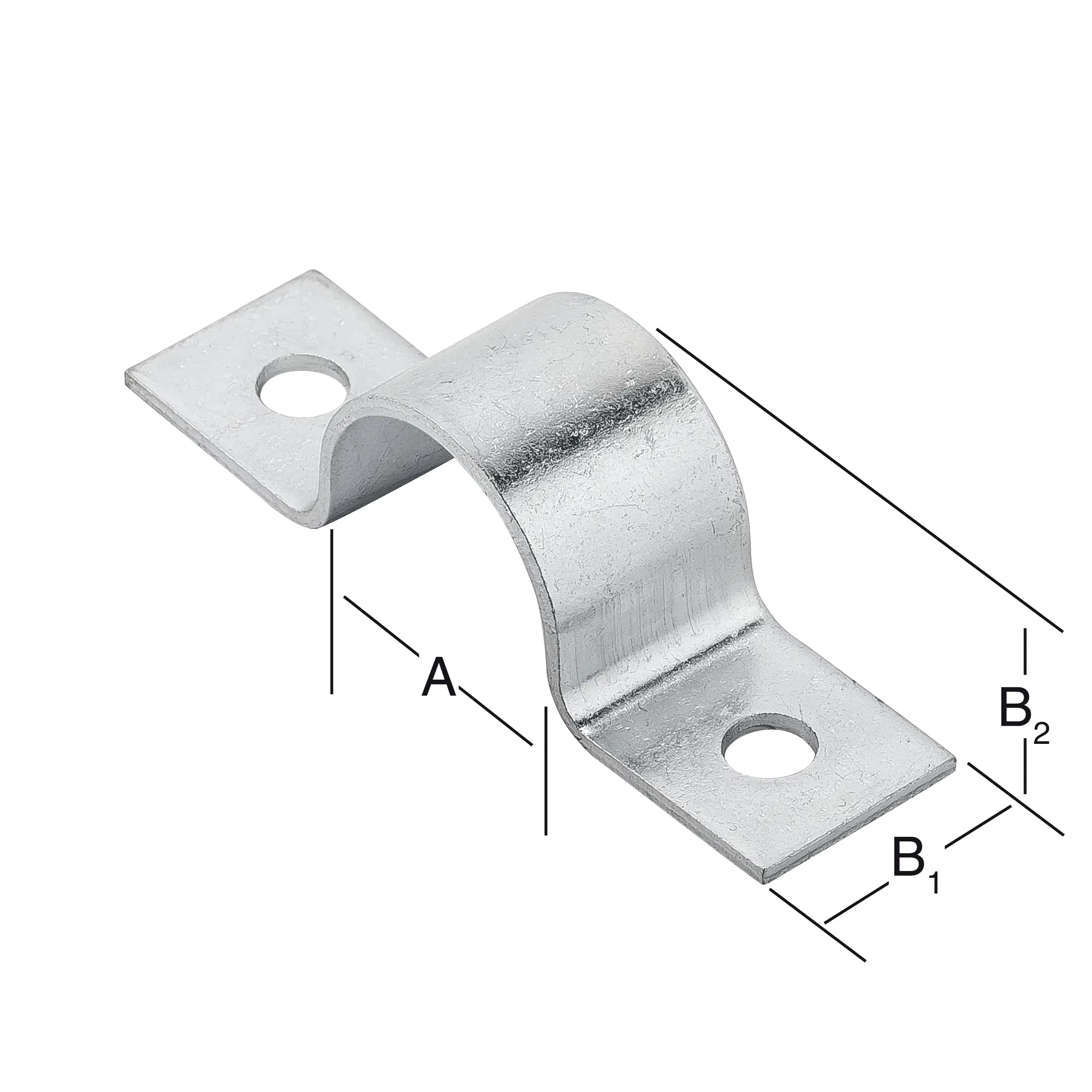 Vormann Rohrschellen verzinkt 13 x 15/10 mm