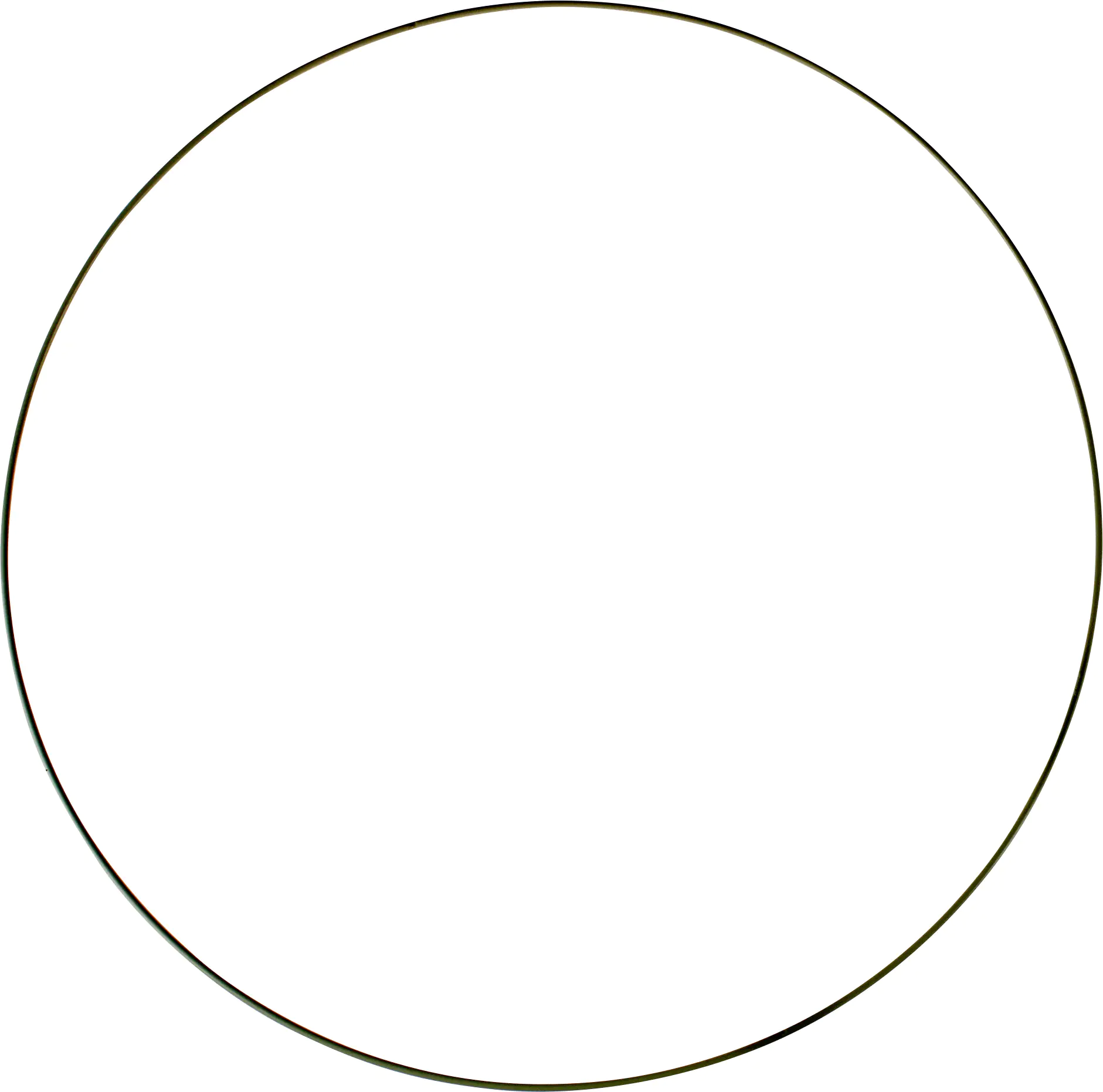 Glorex Floristenring 35 cm schwarz