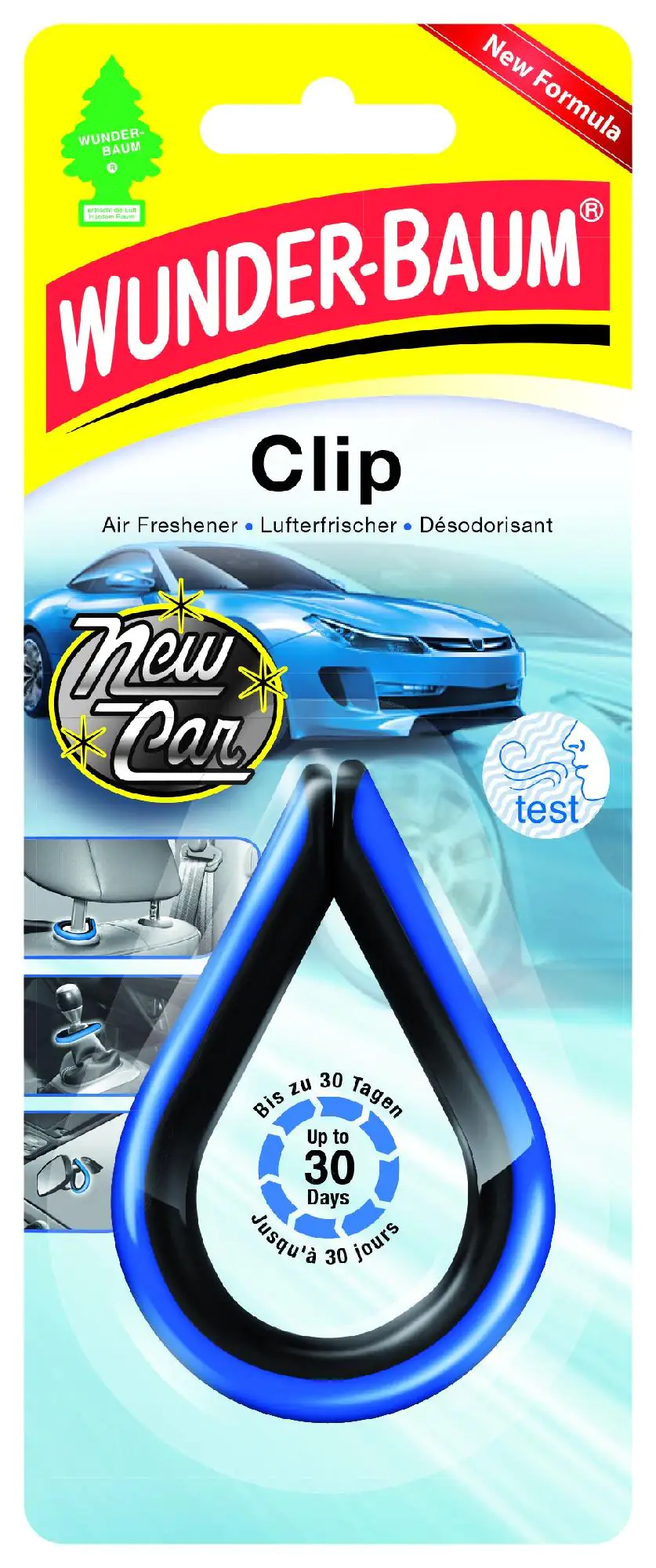 Wunderbaum Lufterfrischer Clip New Car