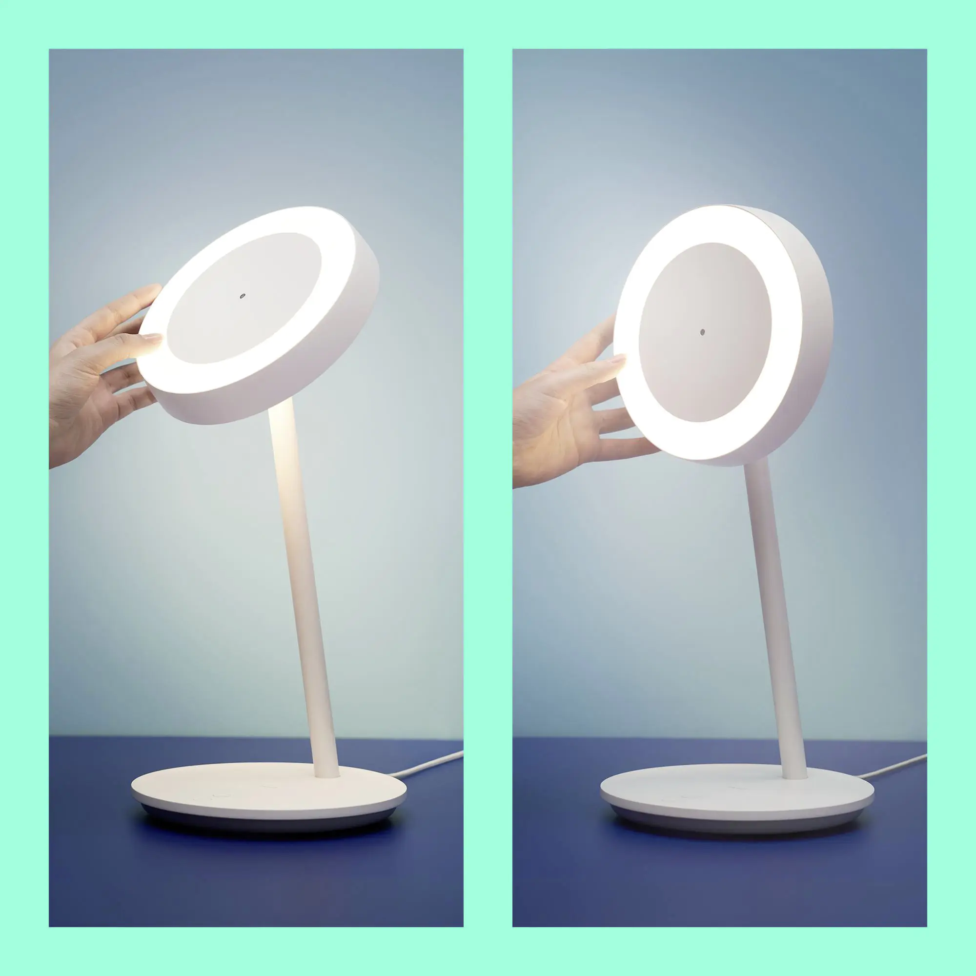 Wiz LED-Tischleuchte Portrait 10 W RGB-Beleuchtung weiß