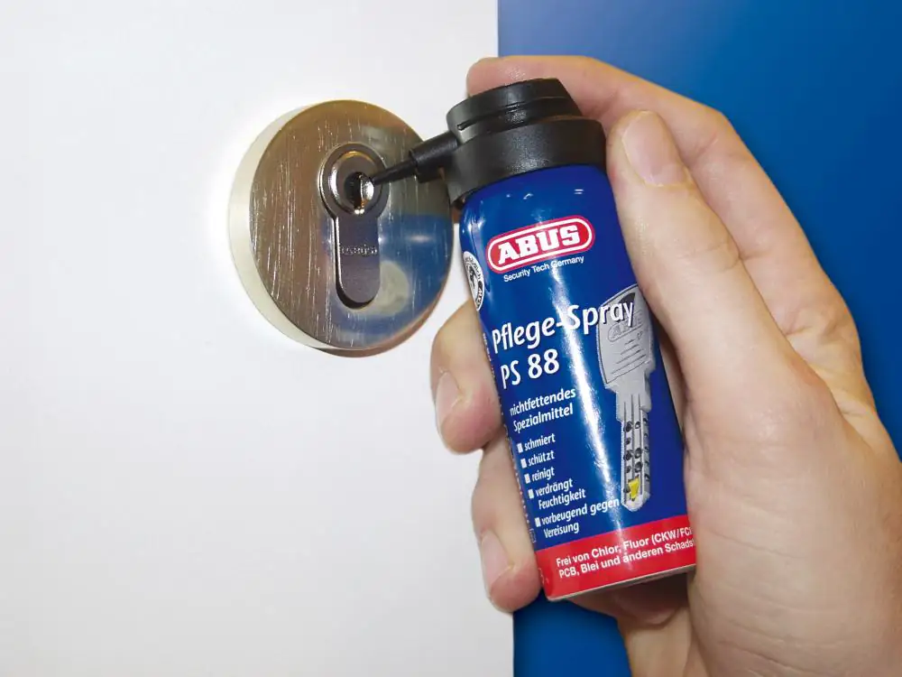 Abus Pflegespray PS 88 für Türschlösser, Schliesszylinder 50 ml