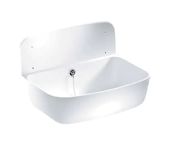 Cornat Wandausgussbecken 49,5 cm, weiß