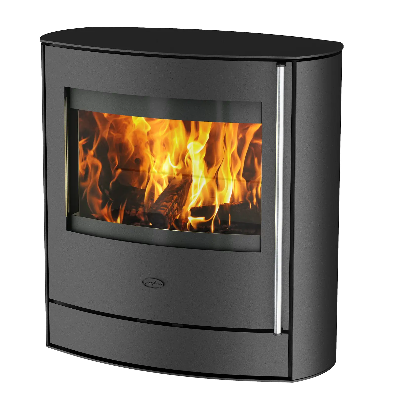 Fireplace Kaminofen Adamis Stahl, schwarz, 7 kW