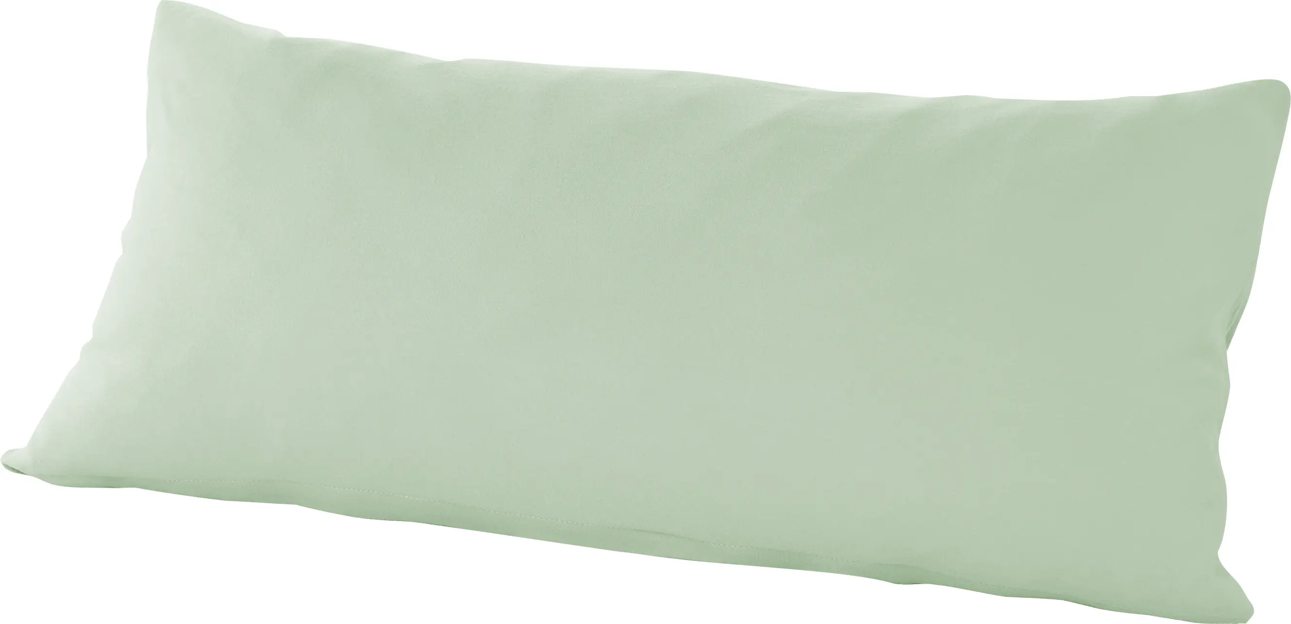 Mako Kissenbezug Feinjersey 40 x 80 cm eukalyptus