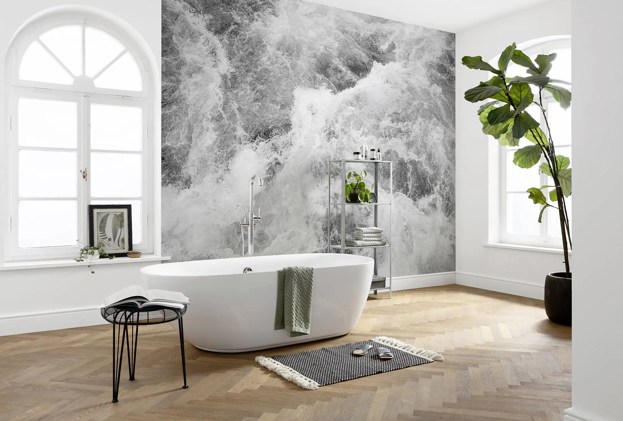 Komar Vlies Fototapete Wildest Water 350 x 250 cm 