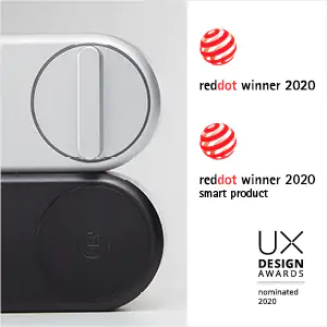 Yale Linus Smart Lock Elektronisches Türschloss anthrazit