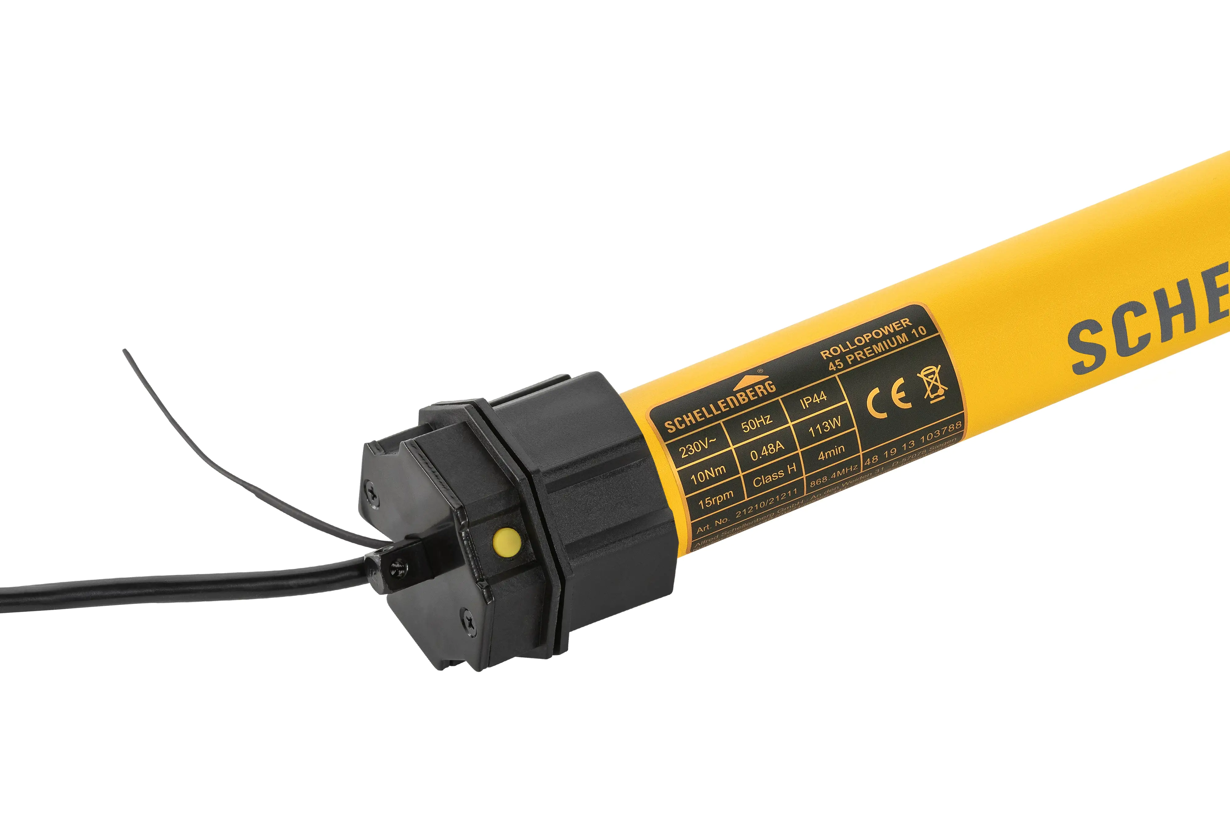 Schellenberg Funk-Rollladenmotor Maxi Premium 10 Nm für 60 mm Achtkantwelle