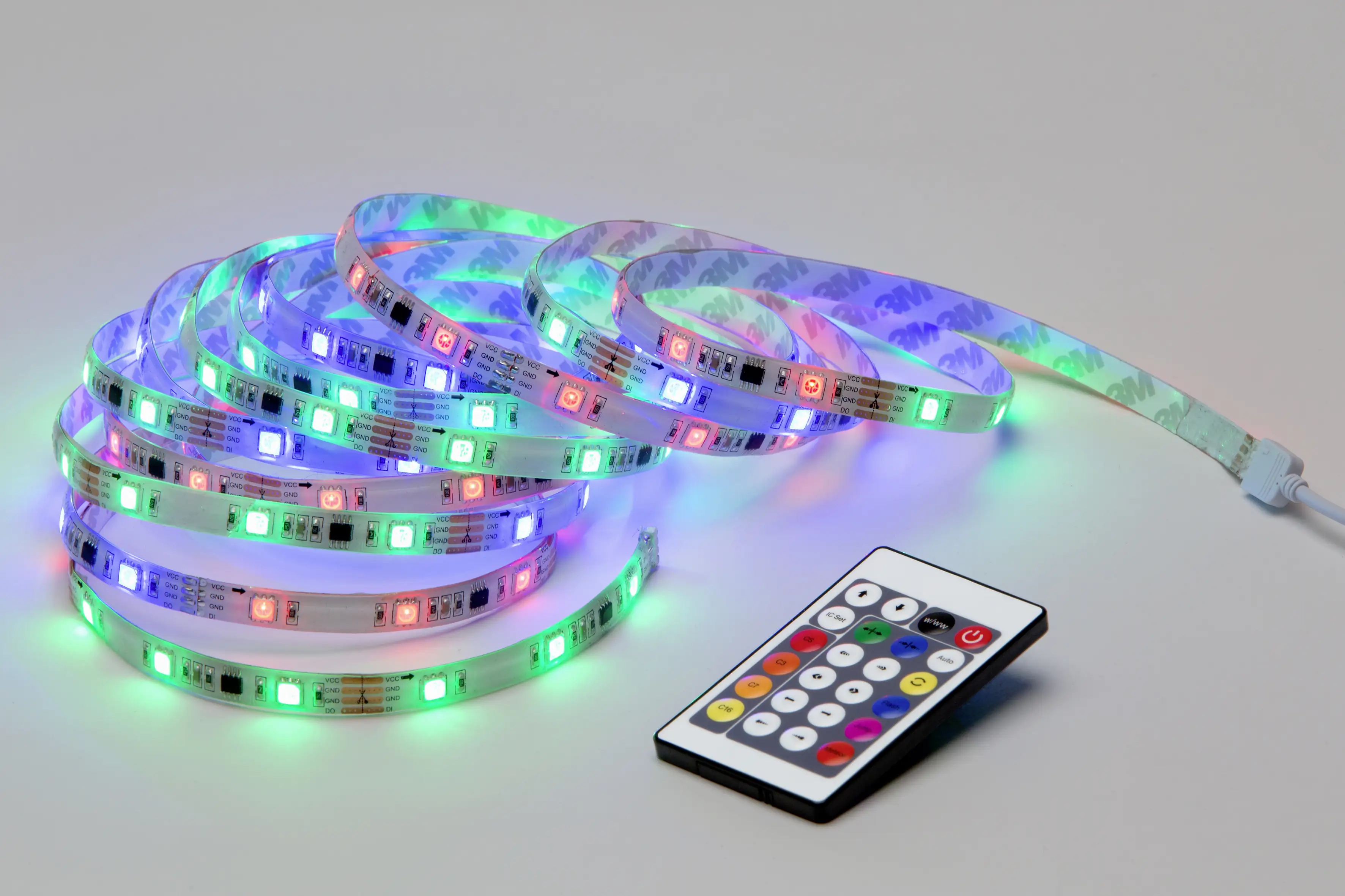 Briloner LED-Stripe RGB digital 5 m 150 x RGB mit Farbwechselfunktion