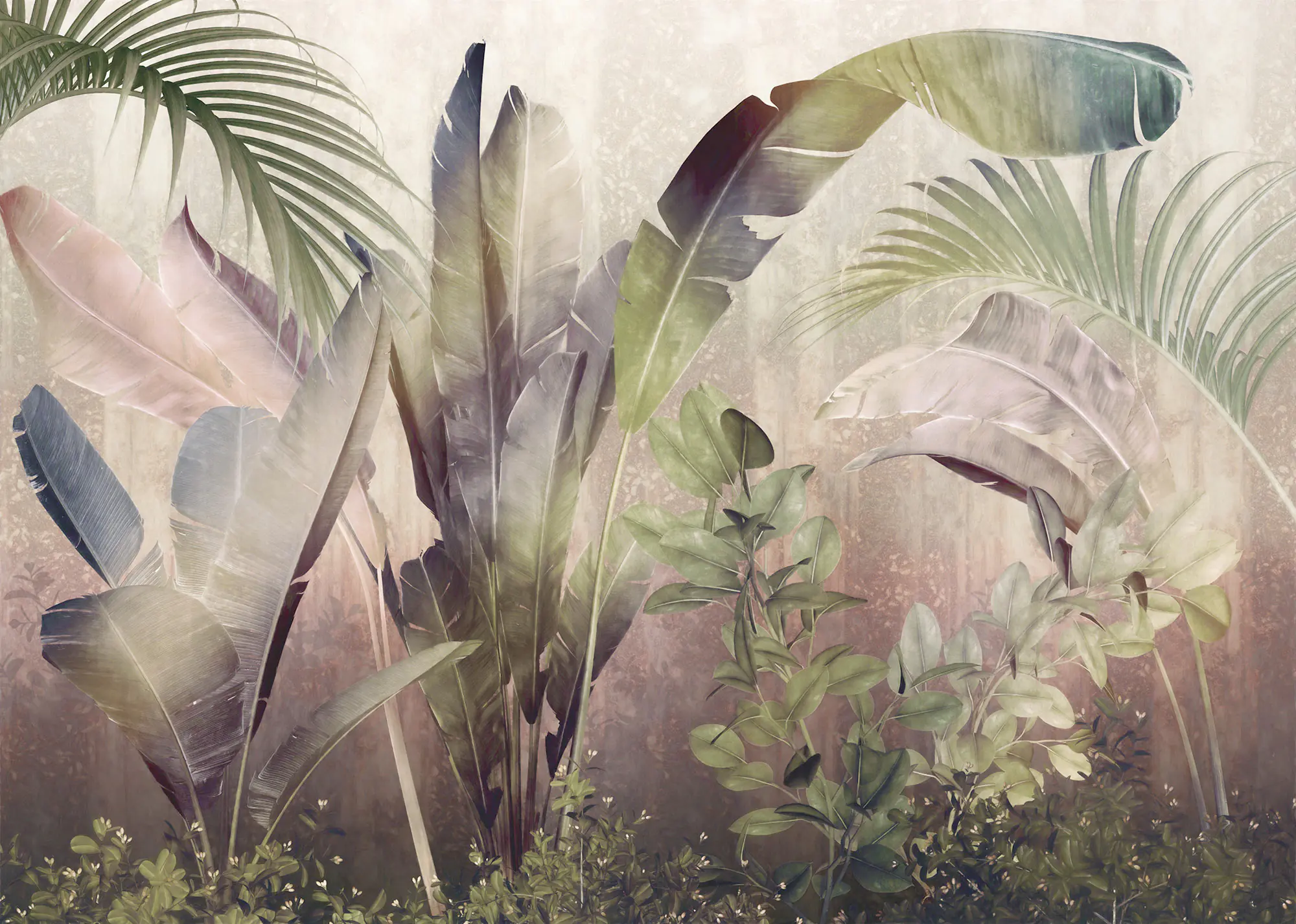 Komar Vlies Fototapete Rainforest Mist 350 x 250 cm 