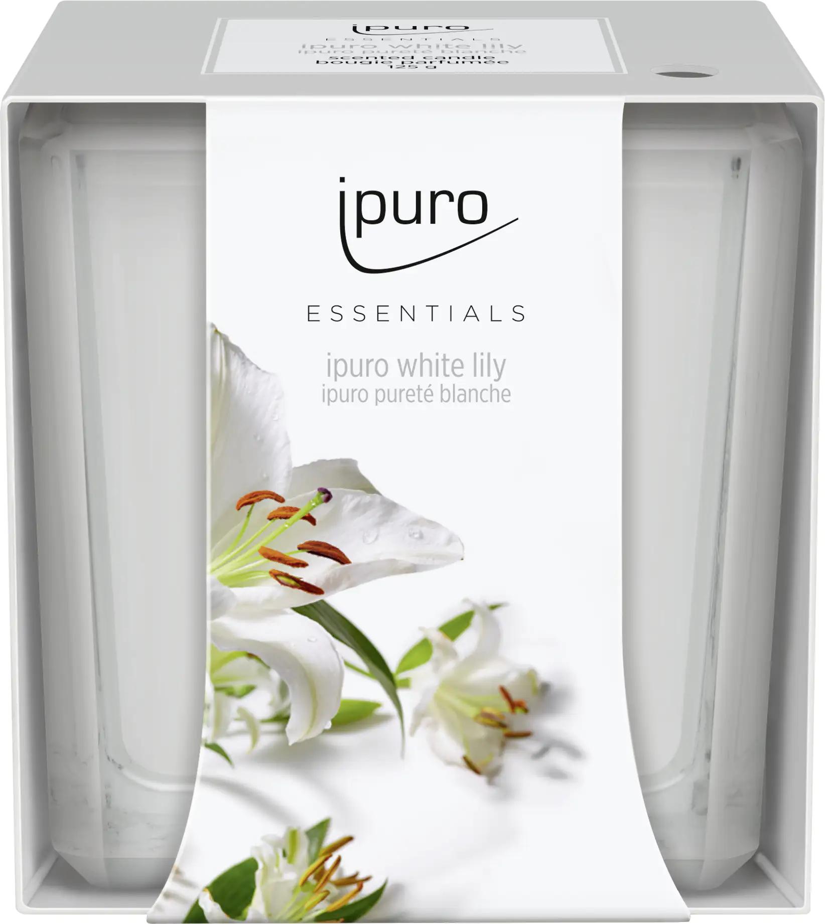 ipuro Duftkerze Essentials White Lily 125 g