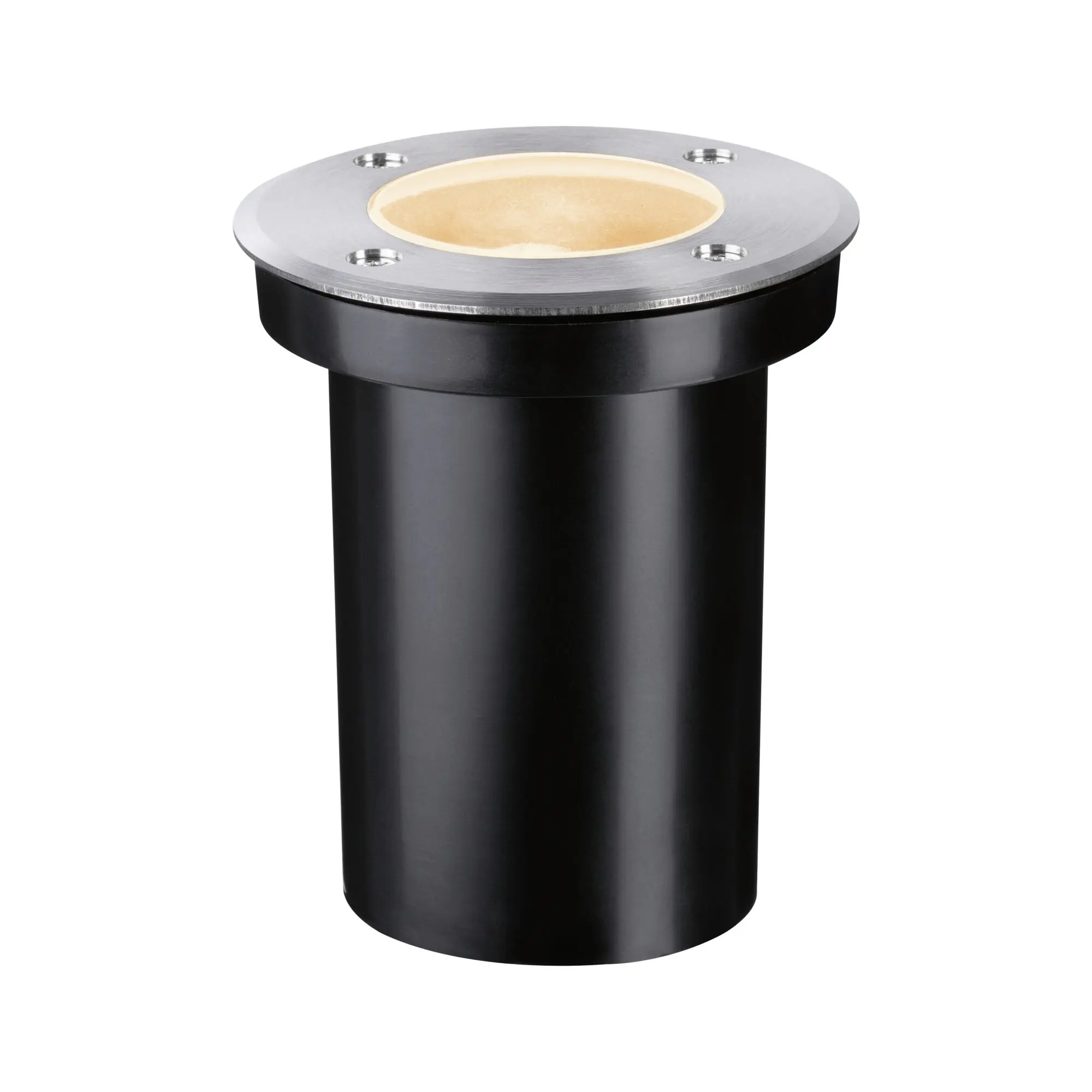Paulmann LED Bodeneinbauleuchte Goldlicht edelstahl Ø 11cm