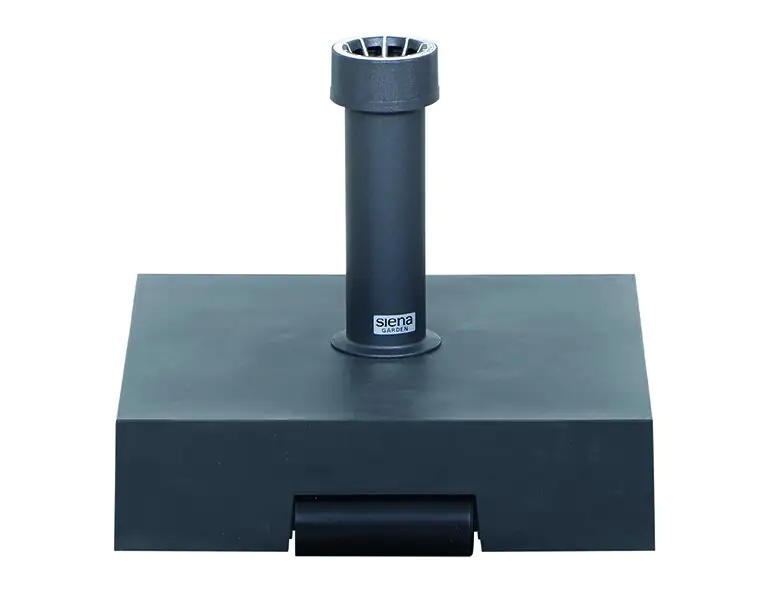 Siena Garden Betonständer eckig 40 kg, anthrazit