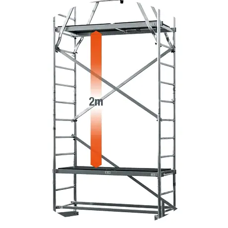Krause Arbeitsgerüst 1.Aufstockung MONTO ClimTec Aluminium