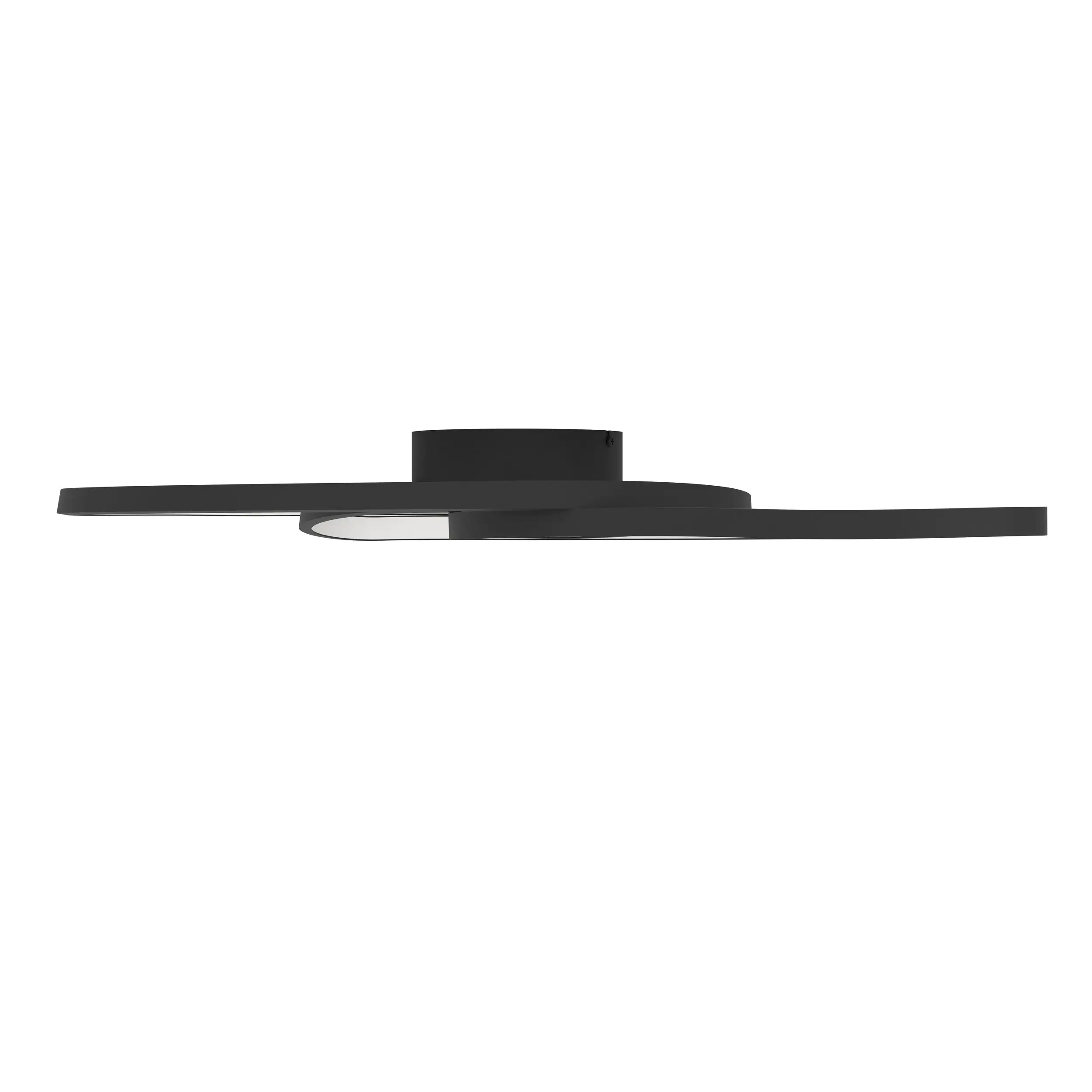 Eglo LED Deckenleuchte Gianella schwarz weiß 88 x 30 cm