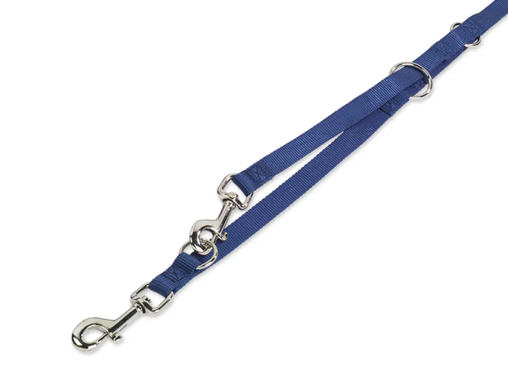 Nobby Hundeleine Führleine Classic 2 m x 2 cm blau
