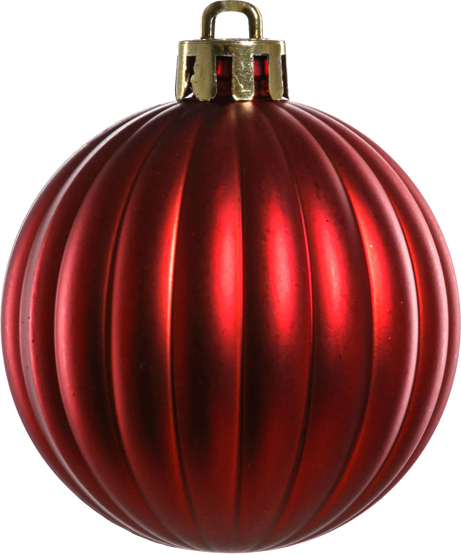 TrendLine Weihnachtskugeln bruchfest, langlebig Ø 5 - 8 cm rot 34 Stück