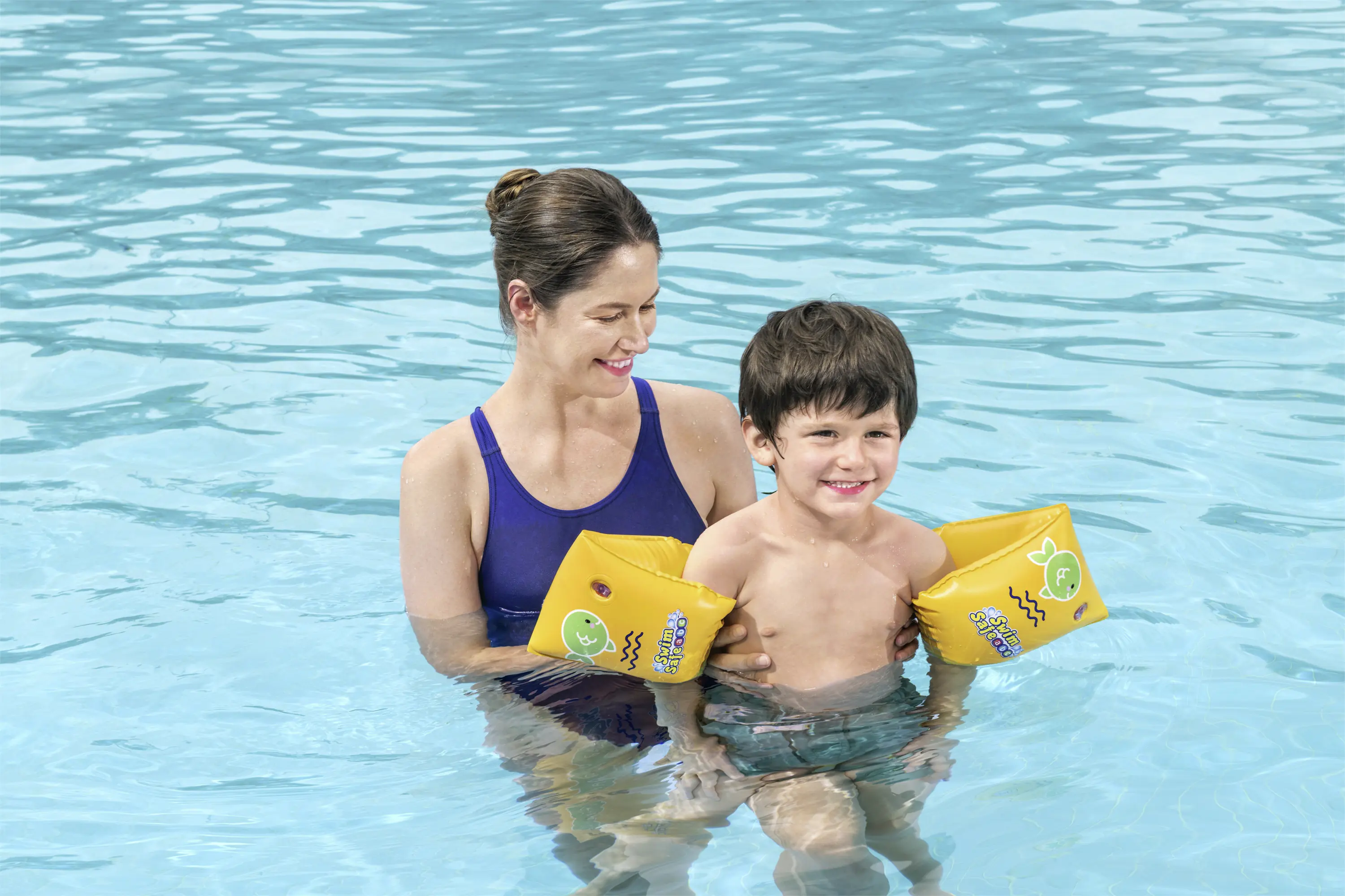 Bestway Schwimmflügel Swim Safe ABC, Stufe C 3-6 Jahre