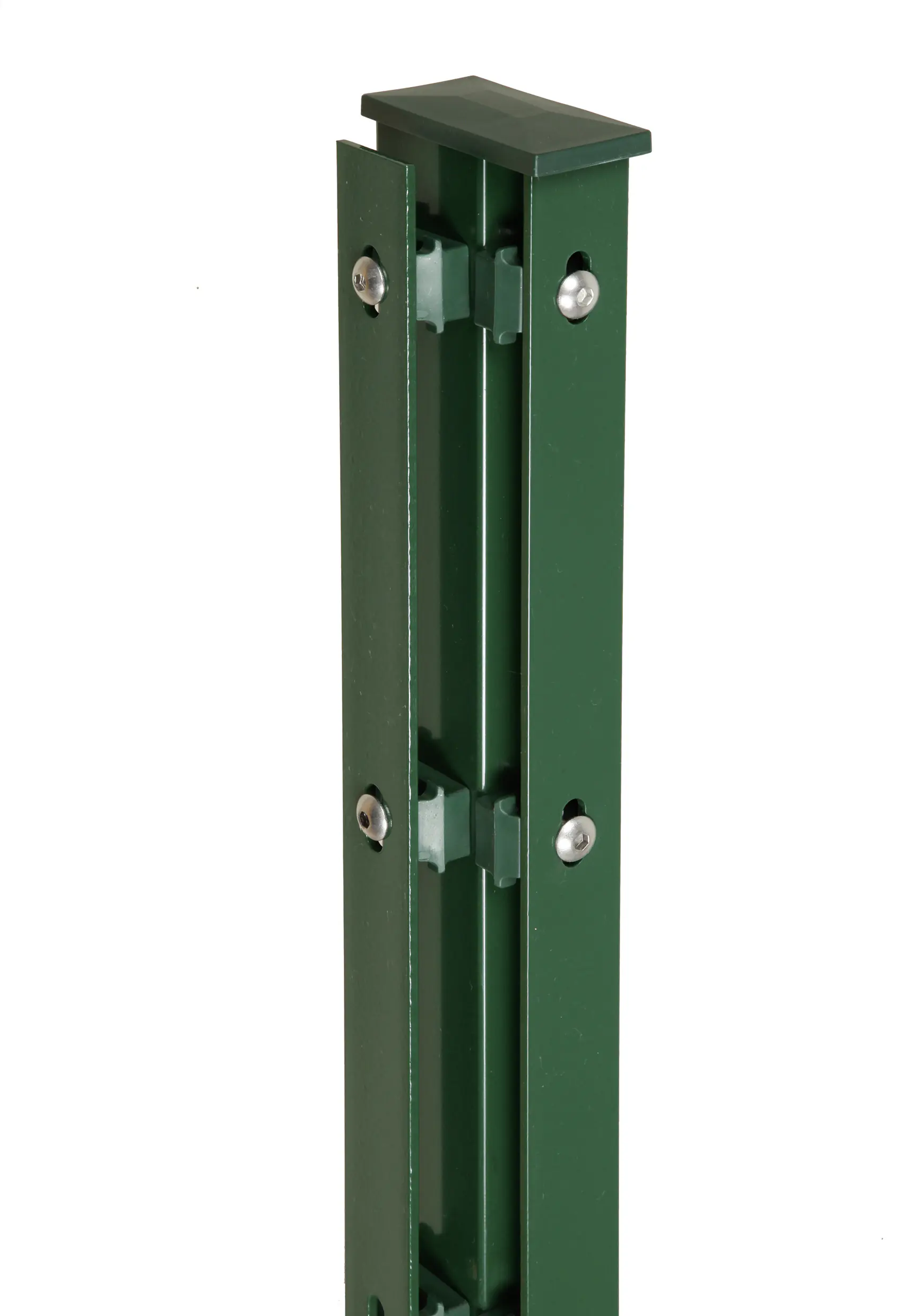Floraworld Zauneckpfosten Premium 200 x 6 x 4 cm moosgrün