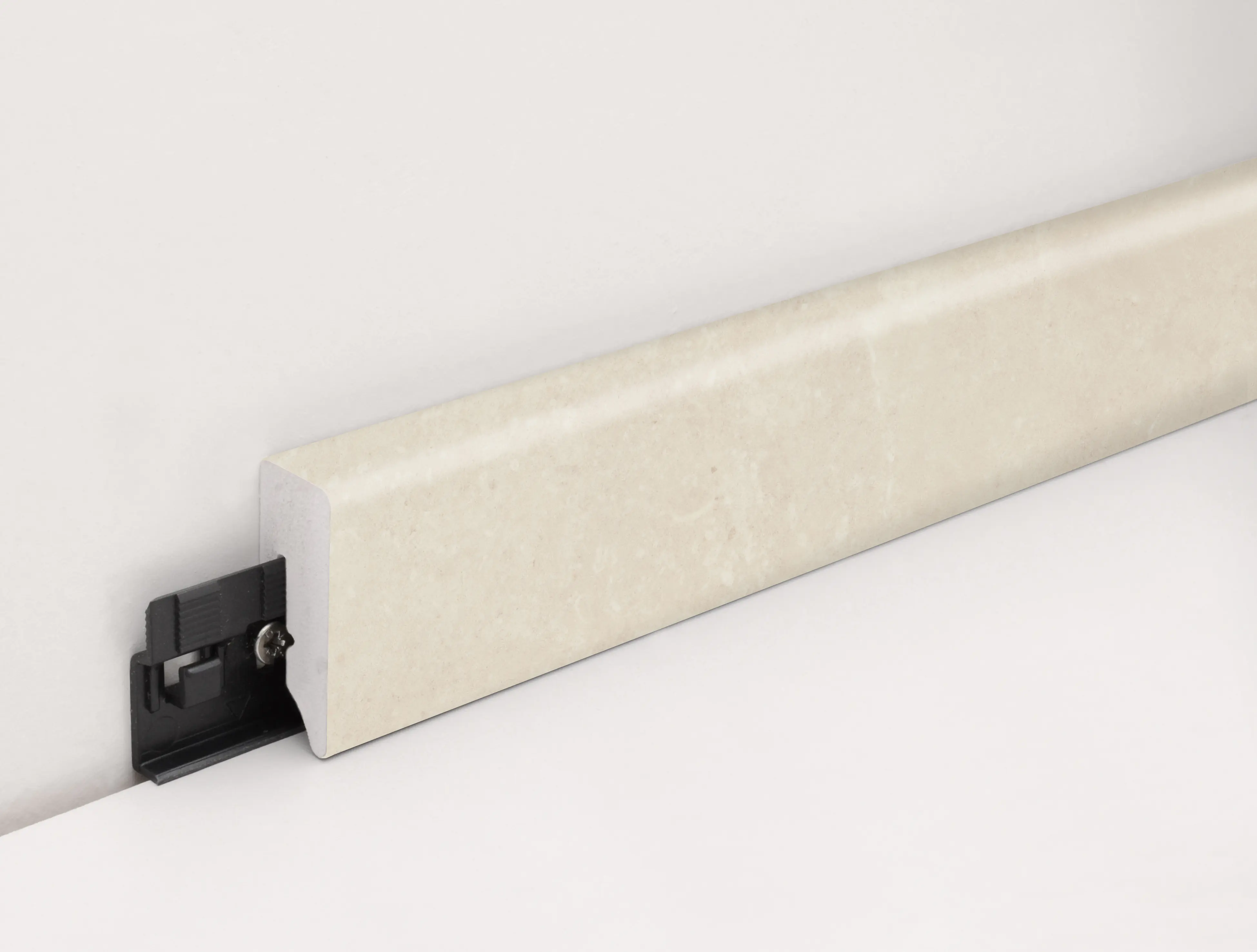 Neuhofer Fußleiste 240 cm 38,5 x 15 mm Fliese modern travertin