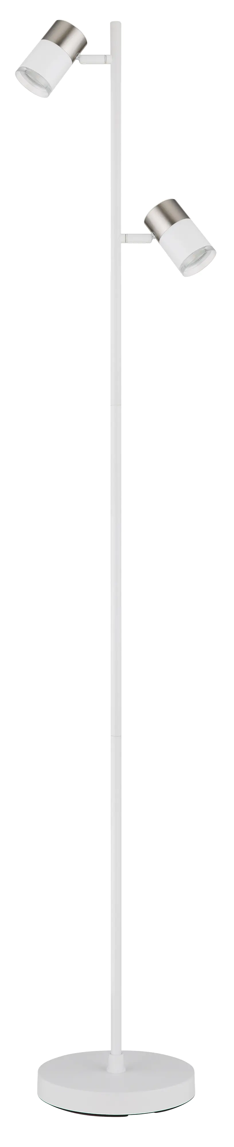 Globo Stehleuchte Brisbon weiß matt 154 cm