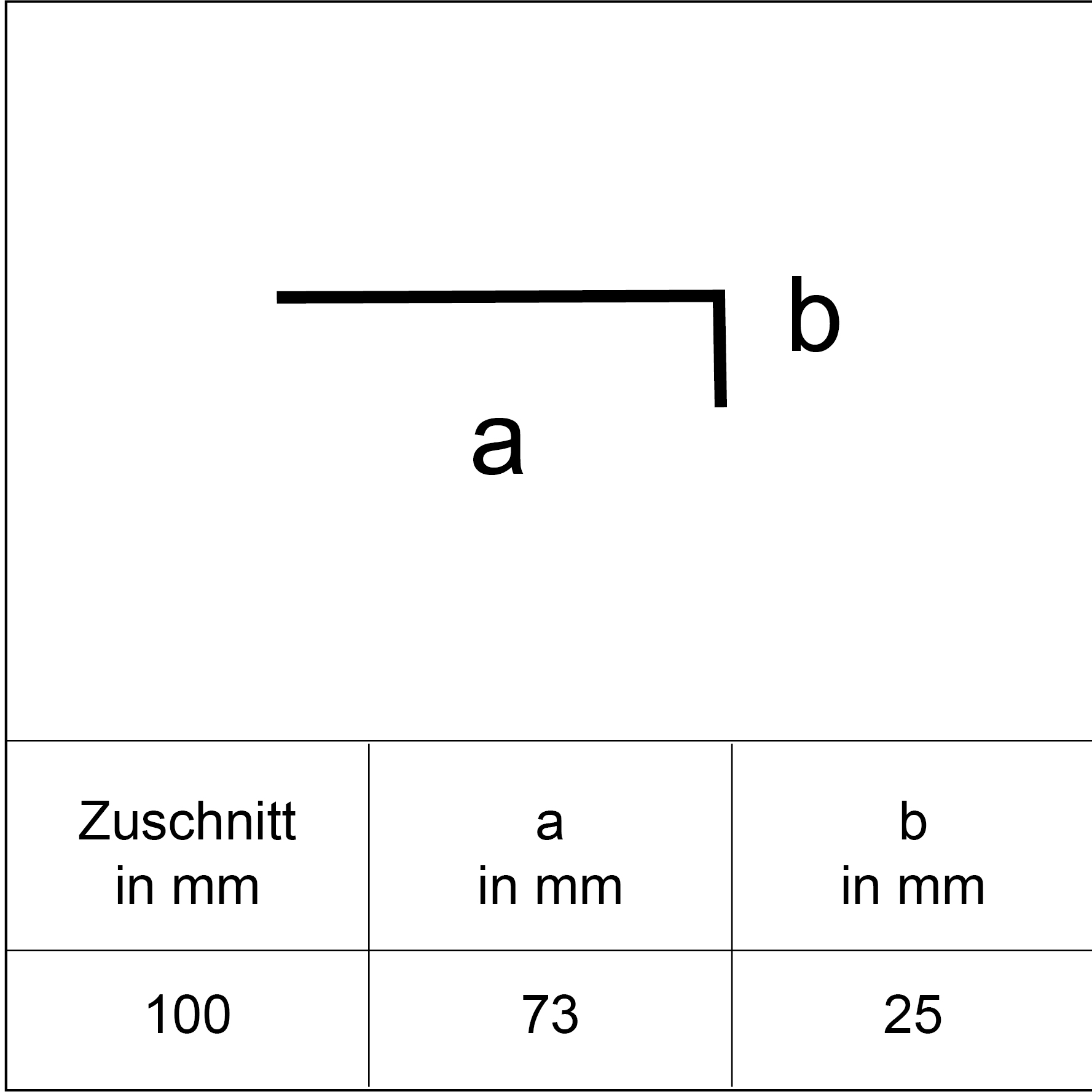 Sarei Lochblechprofil HG12 1000 x 70 x 25 mm natur
