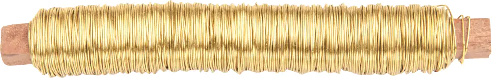Glorex Wickeldraht goldfarben 0,5 mm x 50 m