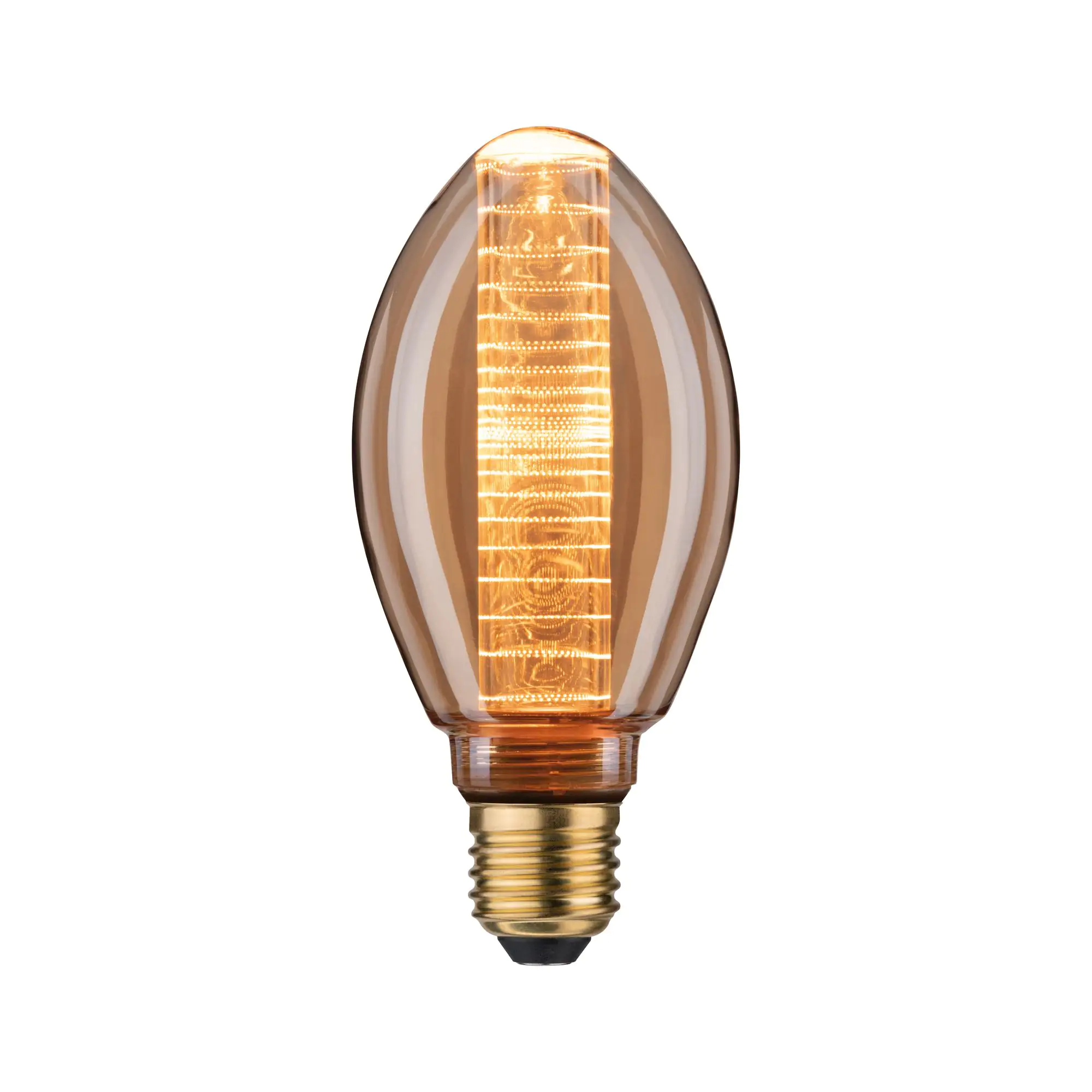 Paulmann LED Leuchtmittel Vintage-Birne B75 E27 4 W gold mit Innenkolben