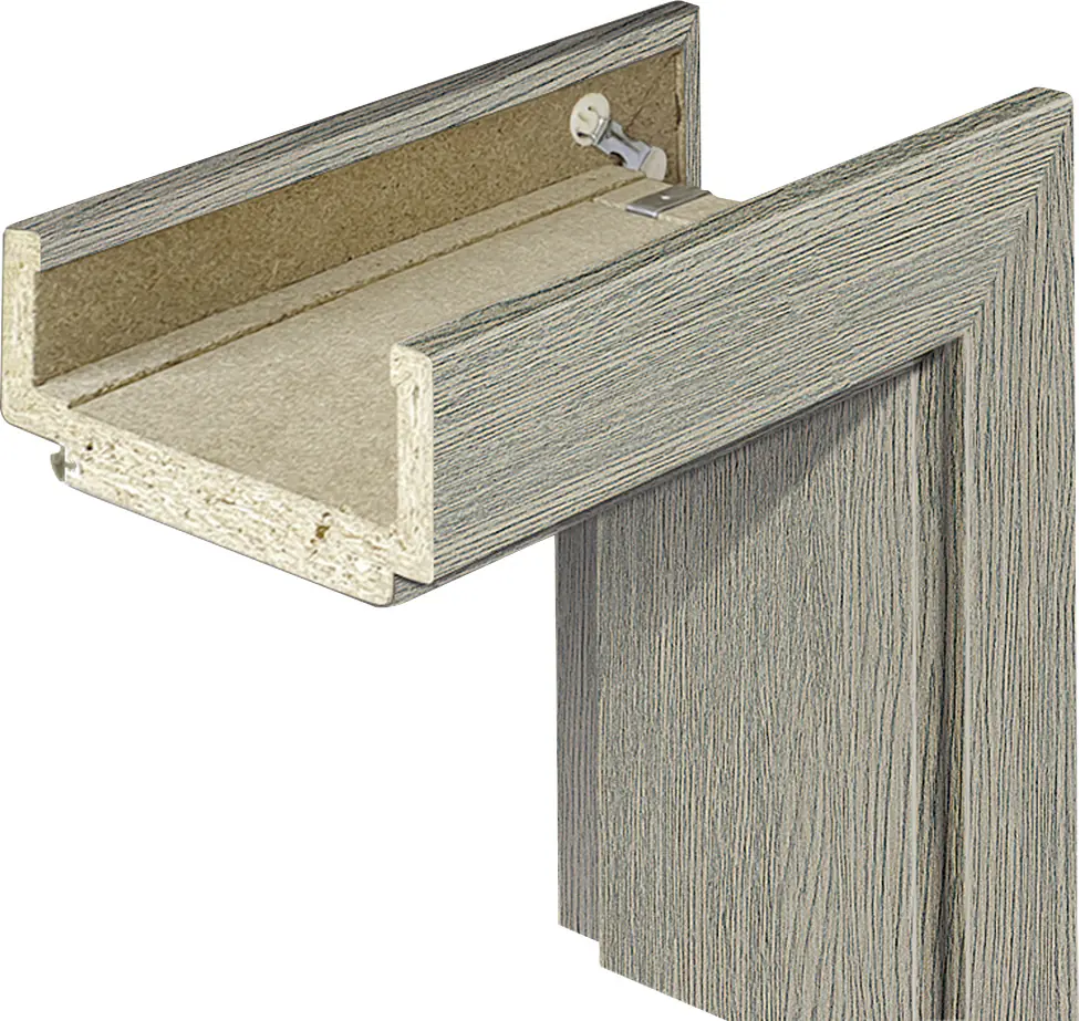 Borne Zarge CPL Masera hellgrau 61 cm DIN rechts